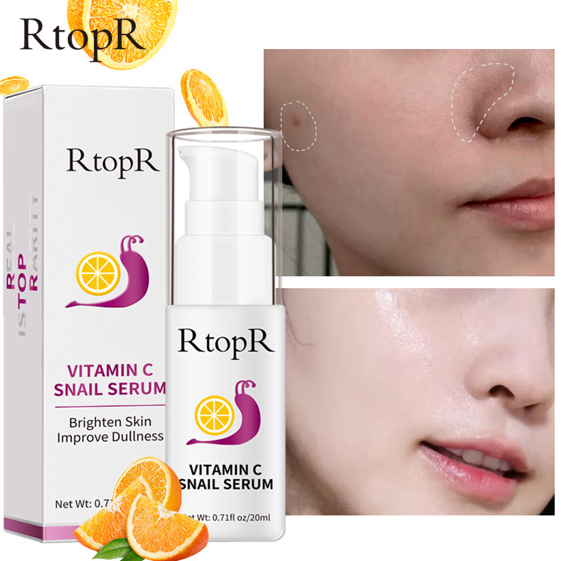 Snail Essence Vitamin C Moisturizing Skin Nourishing Face Serum Hydrating Care