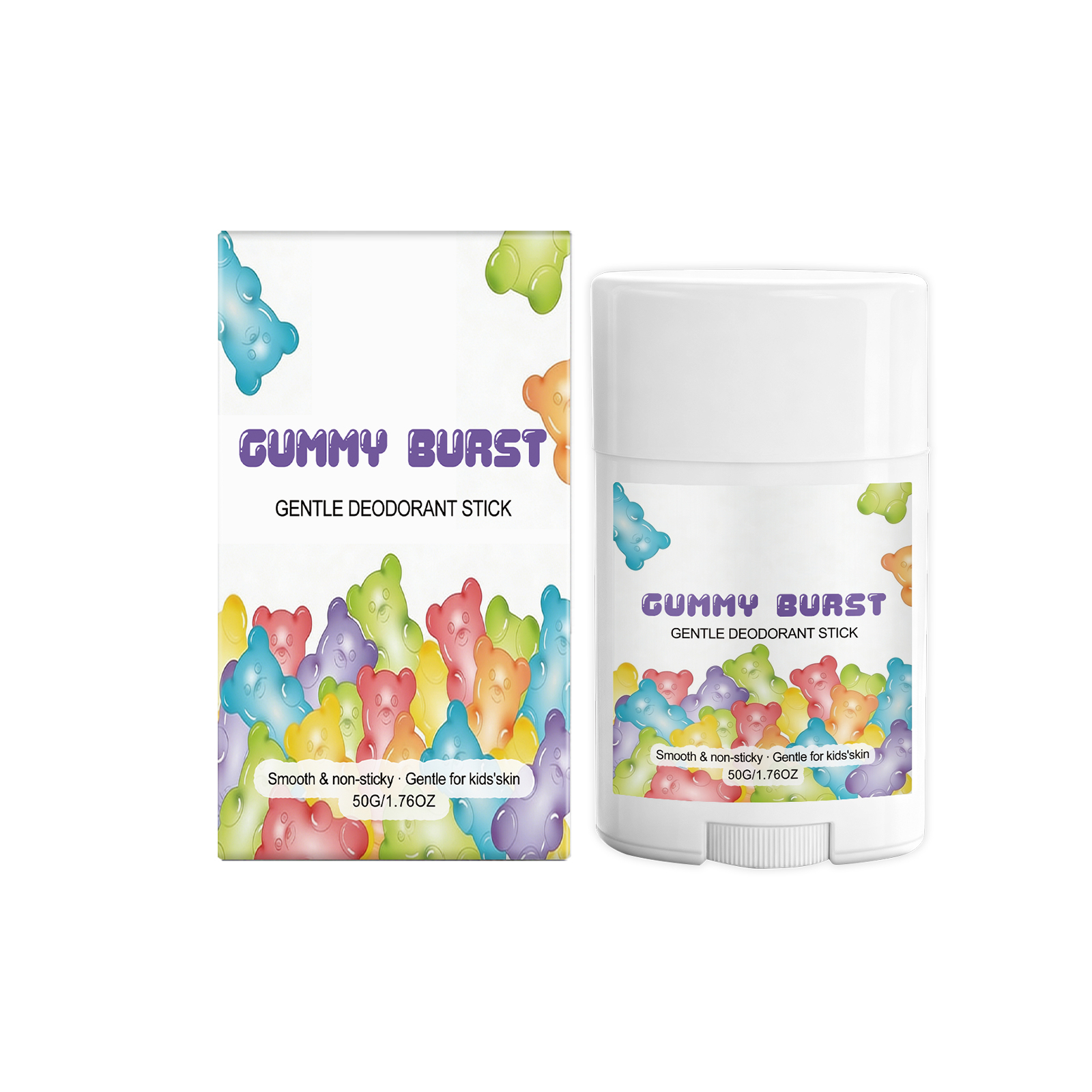 Deodorant Stick Dry Fresh Non Sticky Clothes Mild Care Body Skin Daily Underarm Care