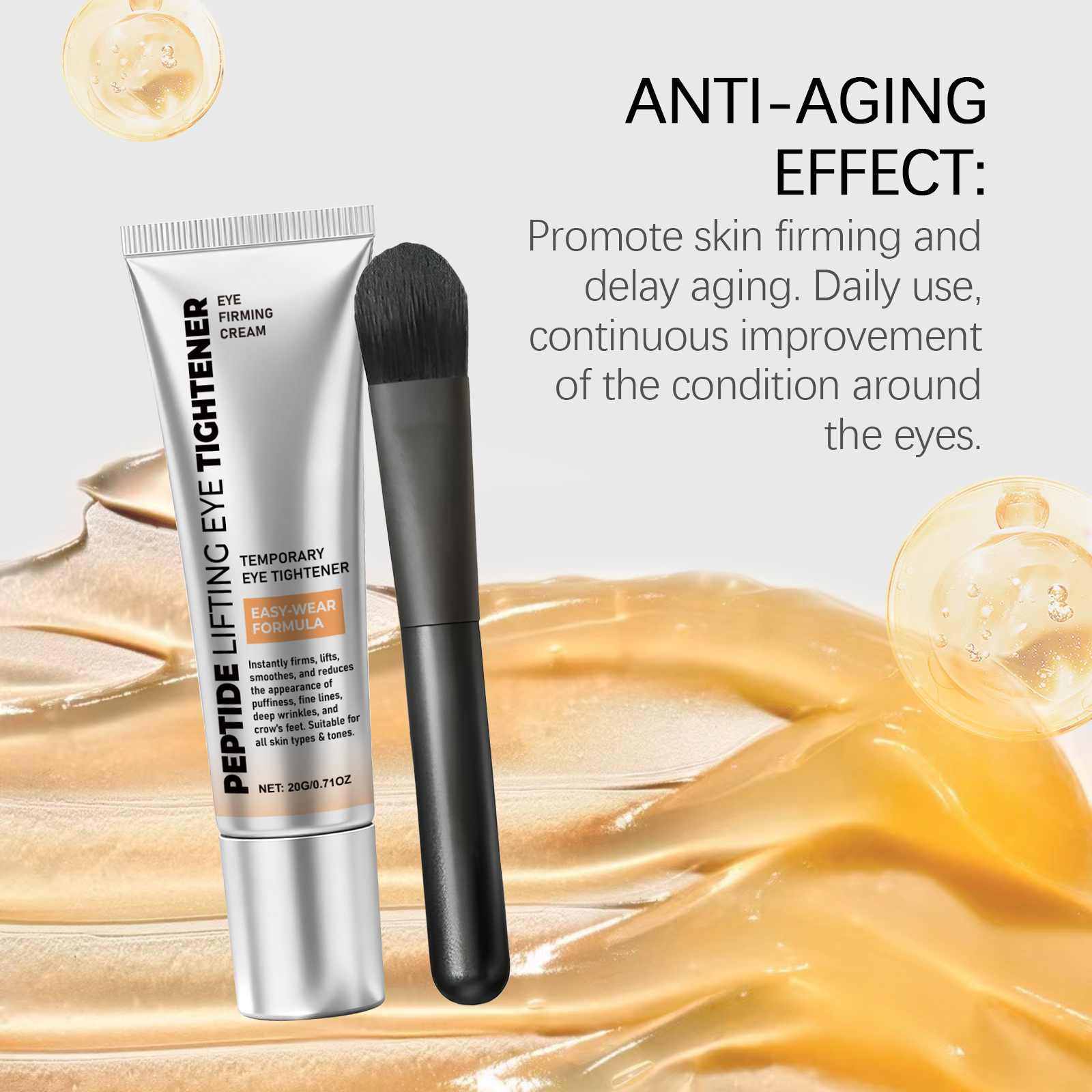 Eye Cream Mild Care Nourish Hydrate Smooth Soft Moist Daily Maintain Skin Around Eyes Smear Lotion
