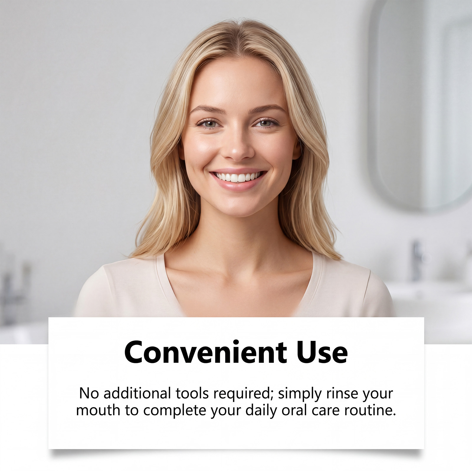 Refreshing Soothing Mouthwash Mint Cool Mild Comfortable Convenient Long Lasting Fresh Daily Oral Care Product