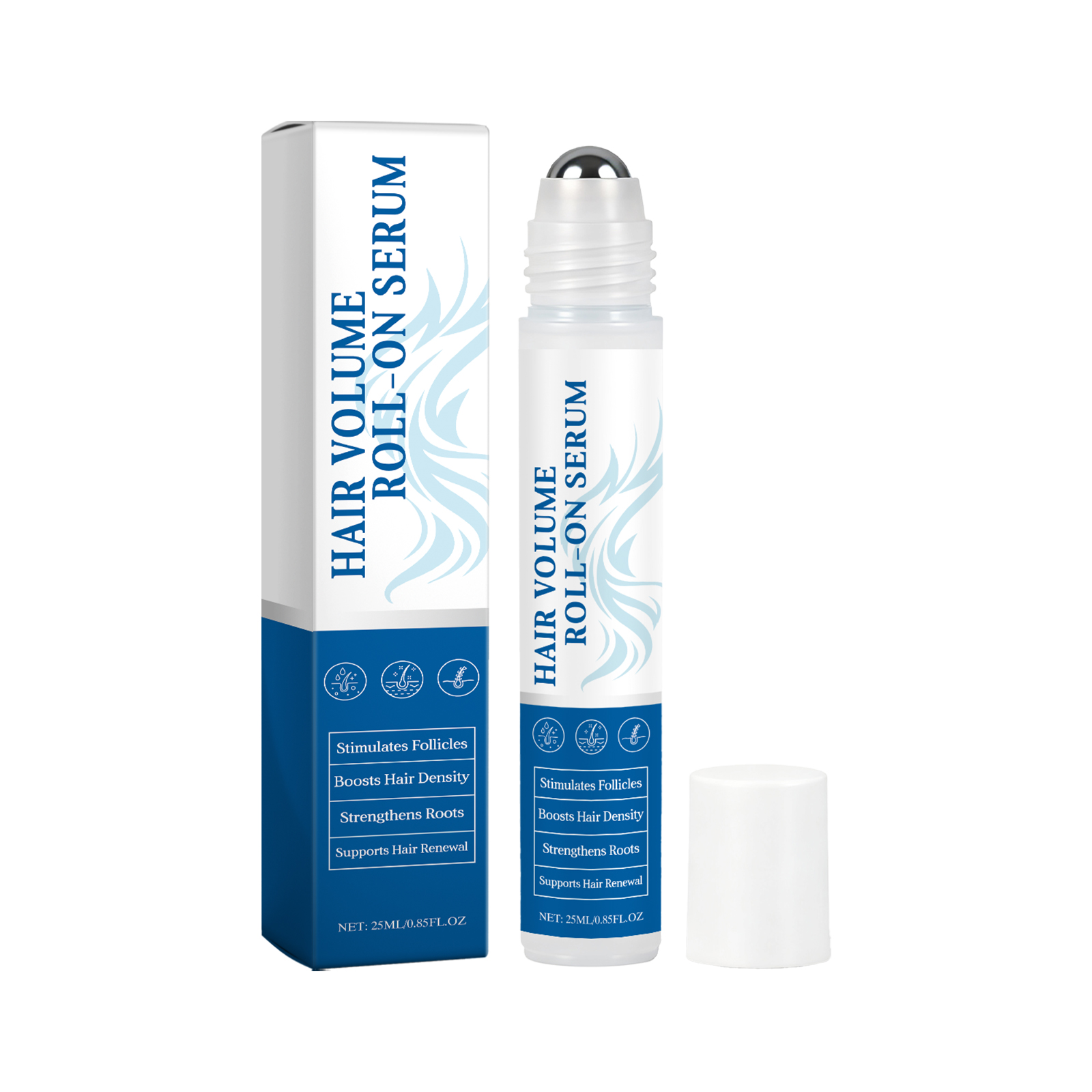Rosemary Hair Roller Essence Nourish Scalp Plump Strengthen Hair Shiny Moisturize Care Tresses