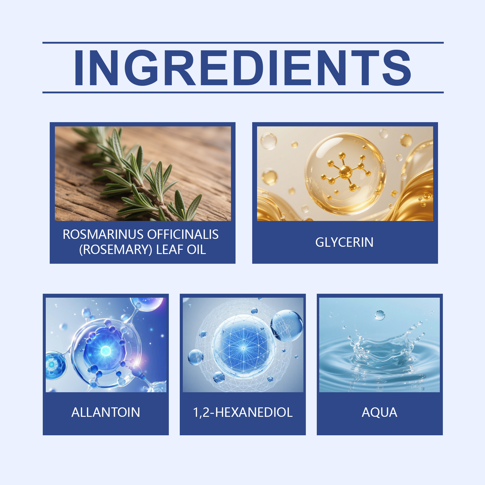 Rosemary Hair Roller Essence Nourish Scalp Plump Strengthen Hair Shiny Moisturize Care Tresses