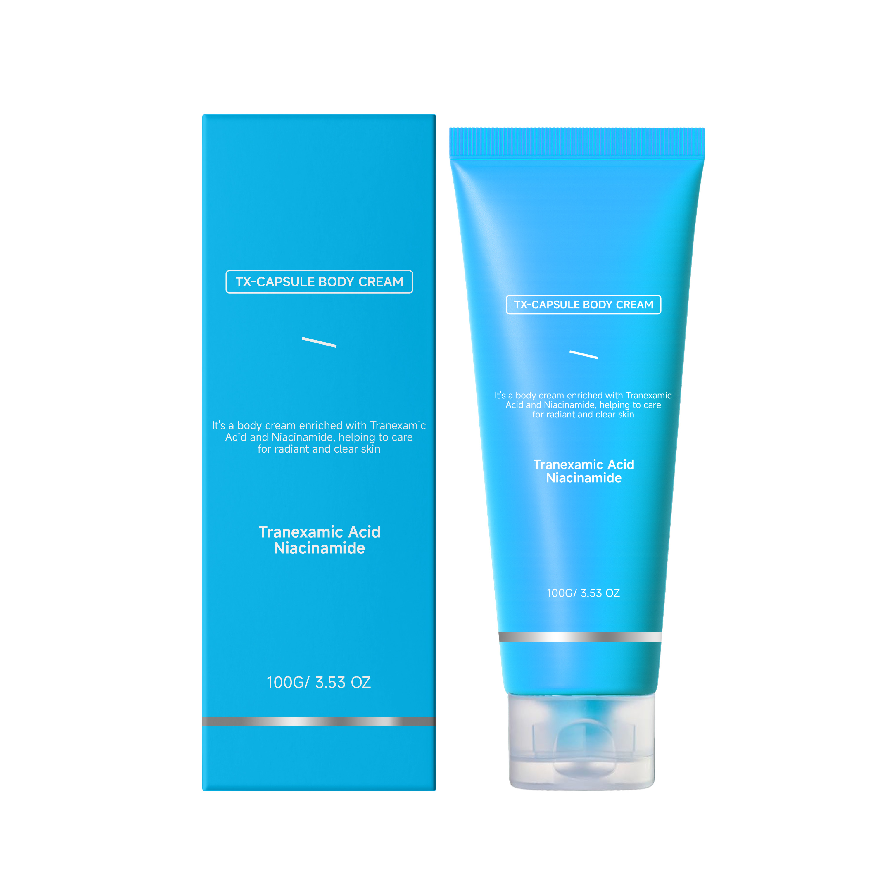 Nicotinamide Brightening Body Lotion Moisturizing Nourishing Soft Hydrating Glossy Light Texture For Skin Care Of Human Body