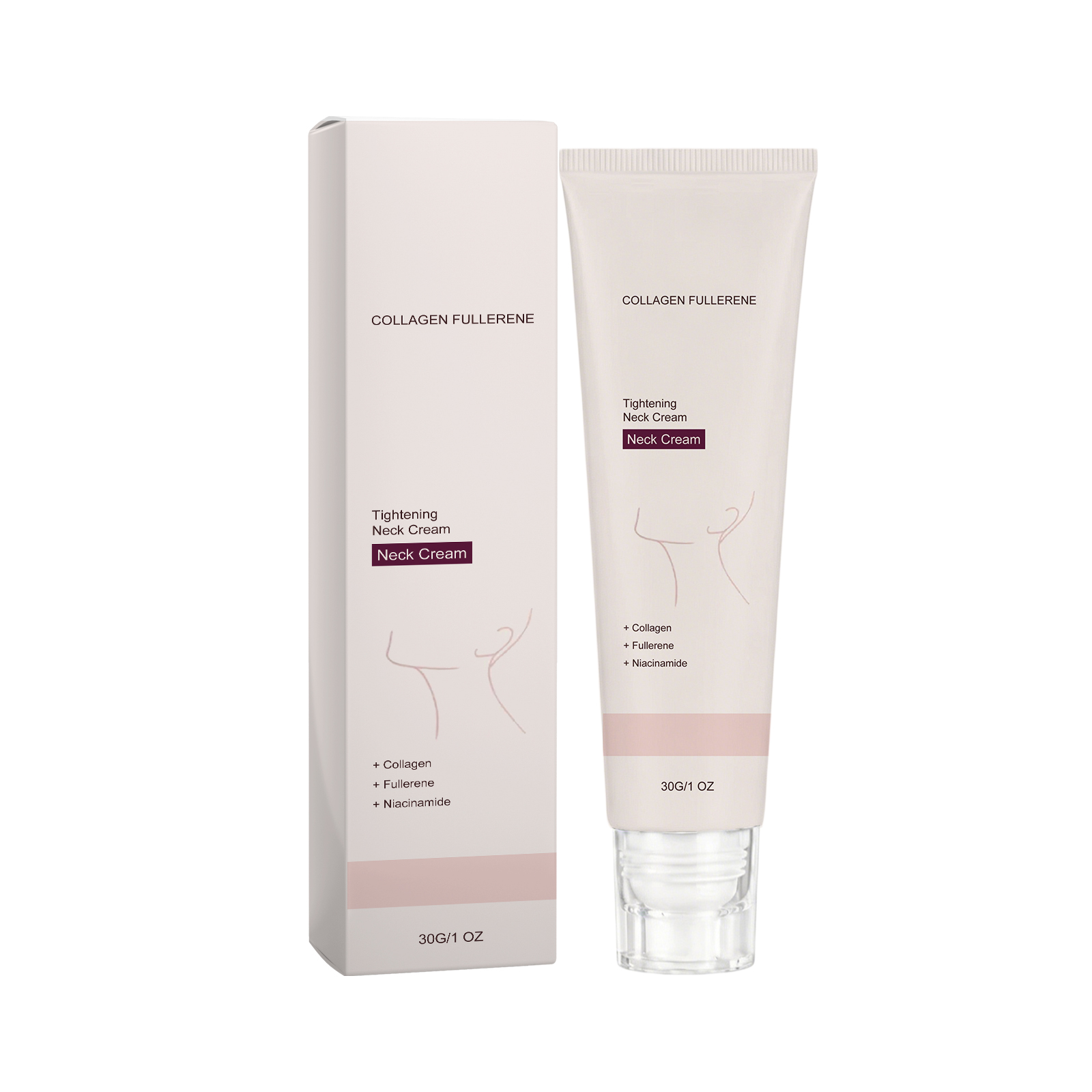 Neck Care Cream Mild Elastic Hydrating Moisturizing Smear Daily Protect Neck Contour Skin