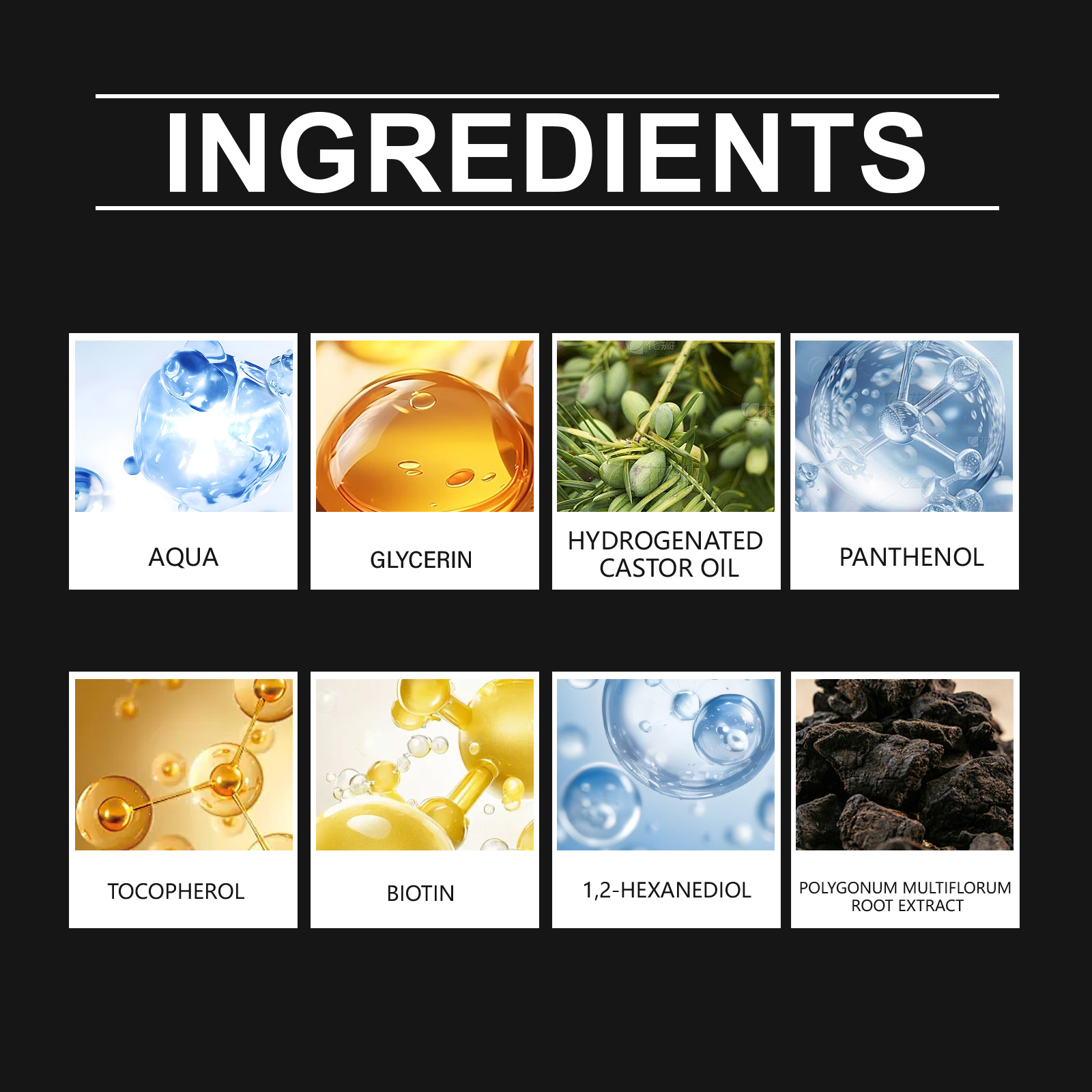 Hair Spray With Polygonum Multiflorum Root Extract Mild Daily Hair Care For Scalp Spray And Massage