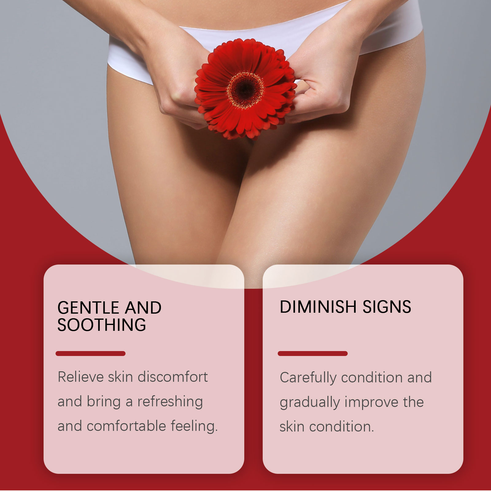 Female Body Care Cream Mild Cleansing Smooth Skin Care Female External Smear Nursing Cream