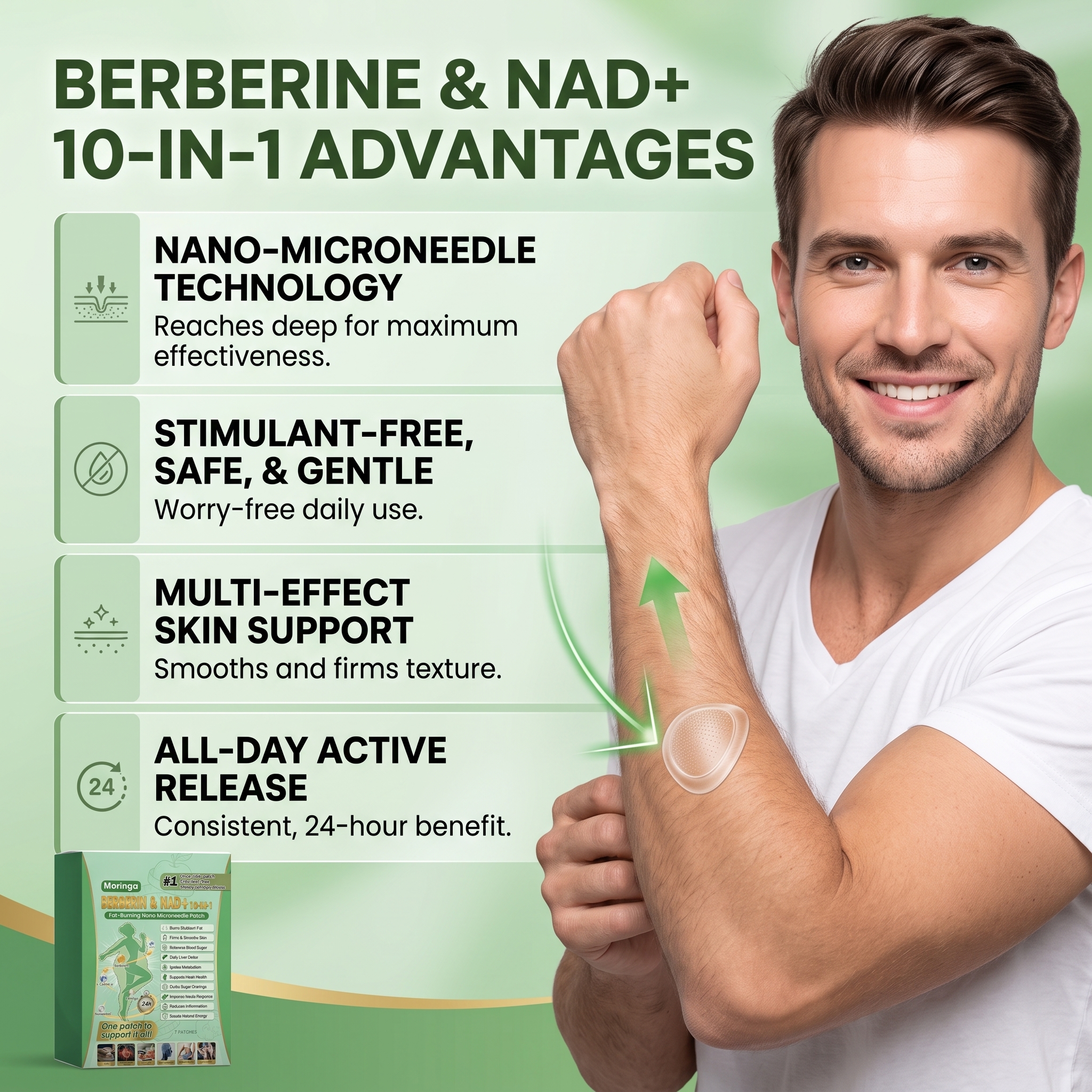 Body Care Patch Gentle Daily Protection Whole Skin Fit Curve Skin Friendly Comfort Light Breathable Sticker