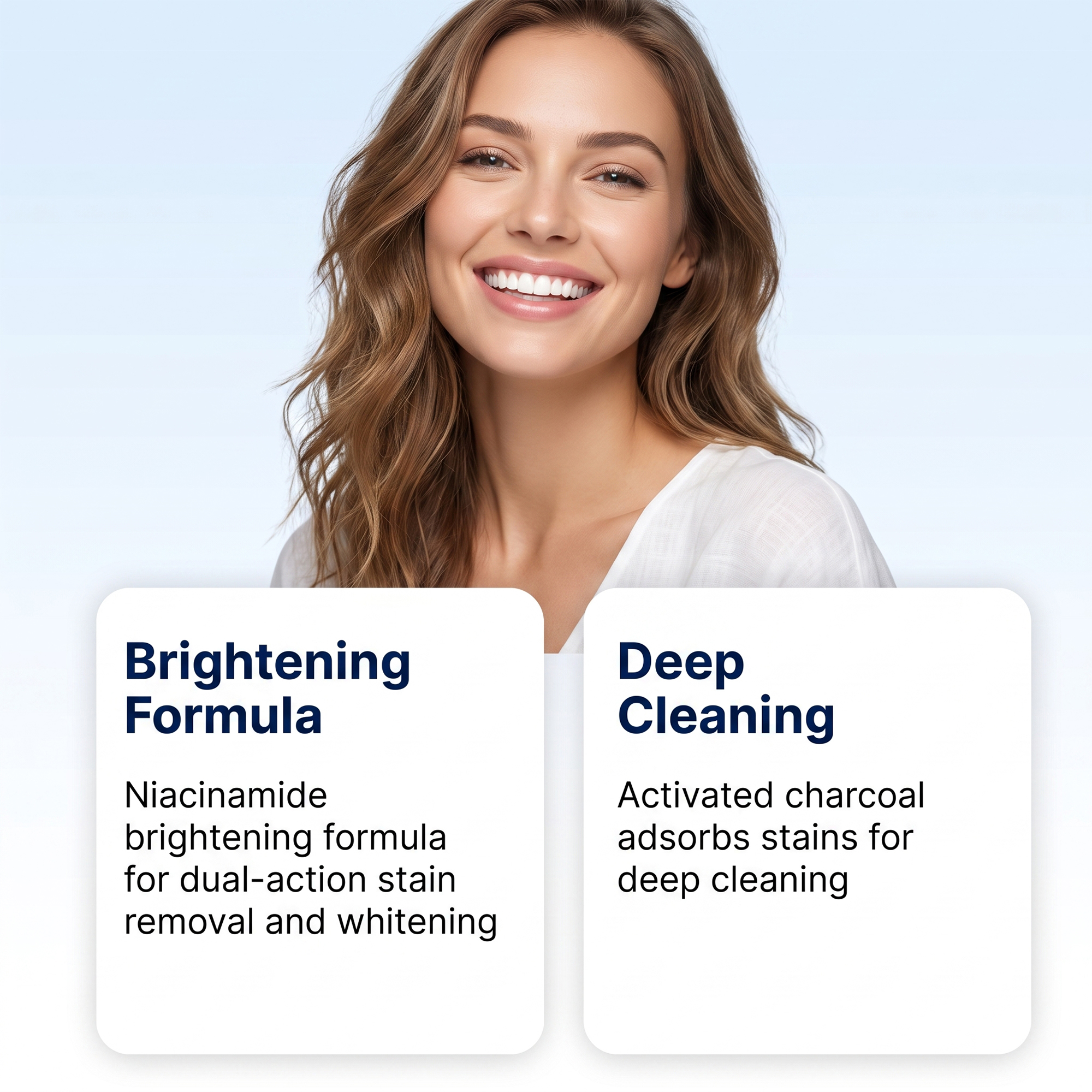 Nicotinamide Toothpaste Dense Foam Gentle Cleansing Refreshing Comfort Fresh Daily Oral Teeth Care