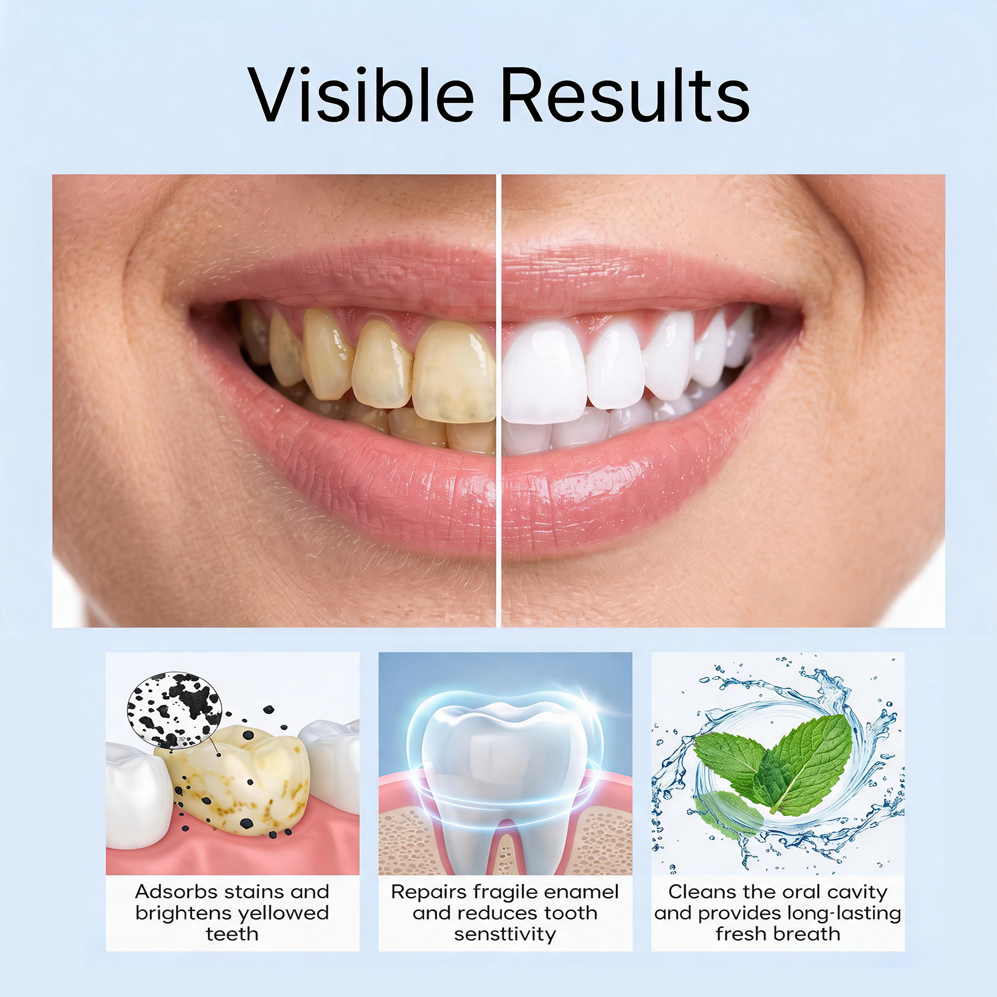 Nicotinamide Toothpaste Dense Foam Gentle Cleansing Refreshing Comfort Fresh Daily Oral Teeth Care