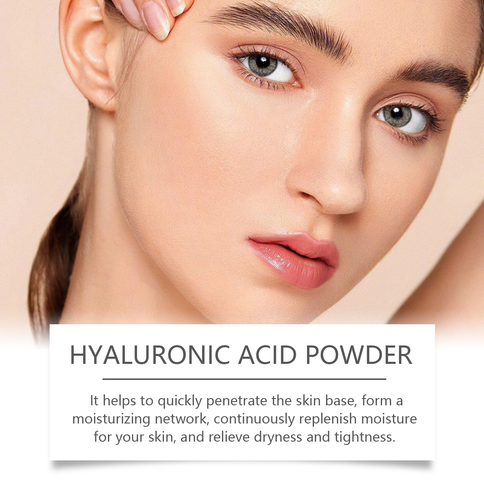 Hyaluronic Acid Moisturizing Smear Mask Hydrate Moisturize Reduce Lines Firm Soft Mild Nourish Skin Care