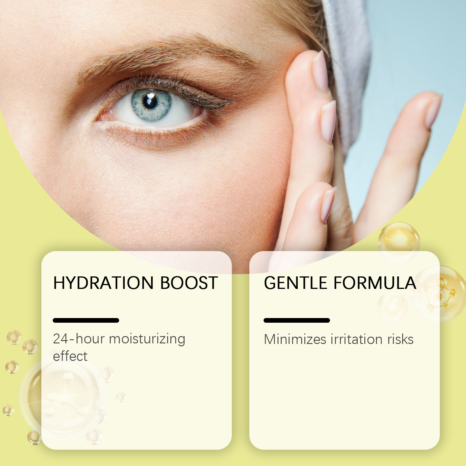 Retinol Firming Eye Cream Gentle Care Nourish Elastic Moisturize Delicate Eye Skin Care