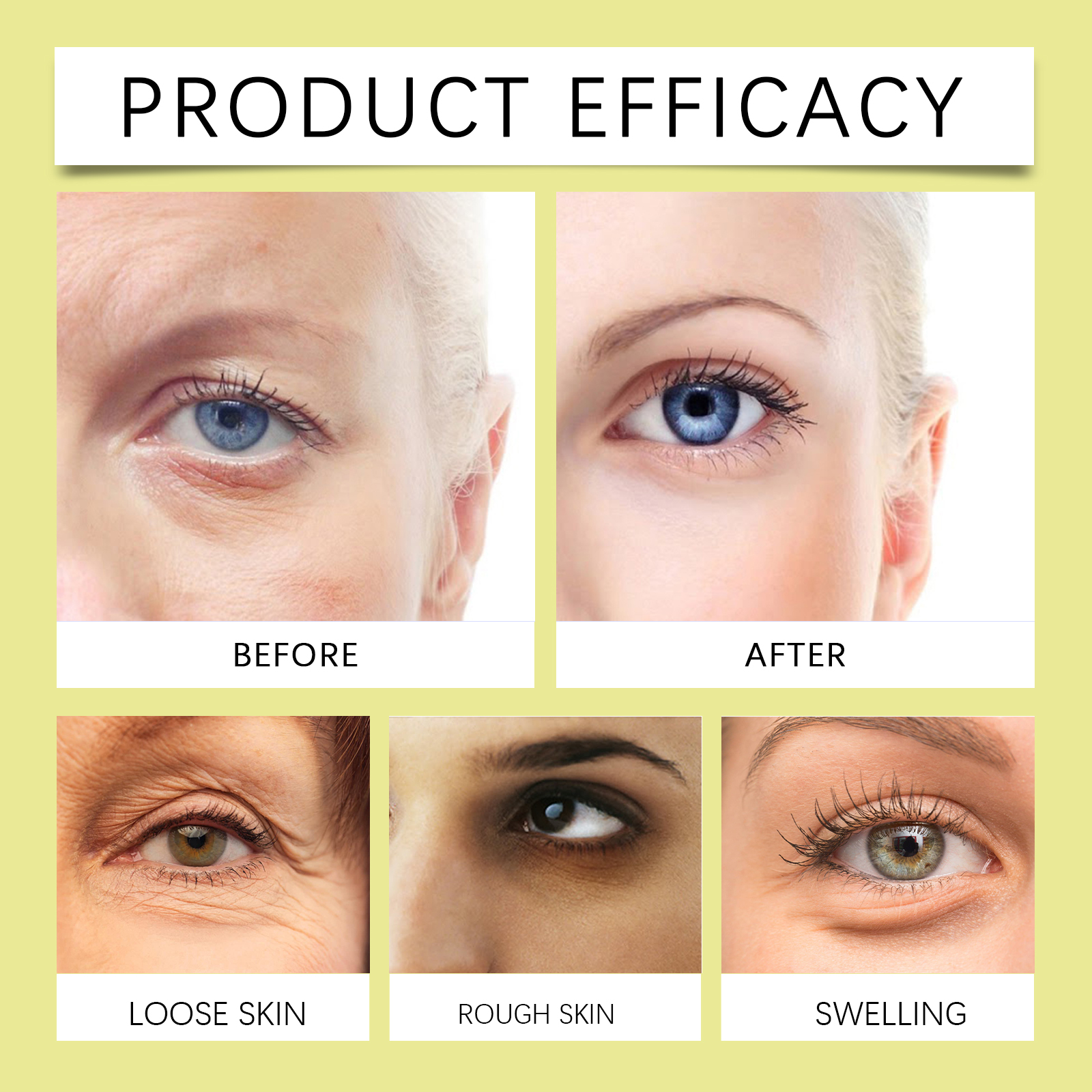 Retinol Firming Eye Cream Gentle Care Nourish Elastic Moisturize Delicate Eye Skin Care
