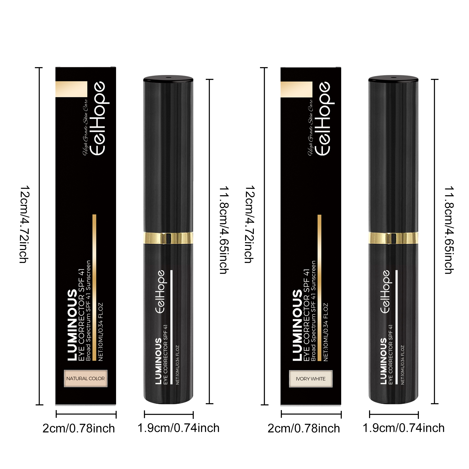 Dark Circle Concealer Cream Moisturizing Nourishing Light Revitalizing Eye Conceal Daily Cover Dark Circles