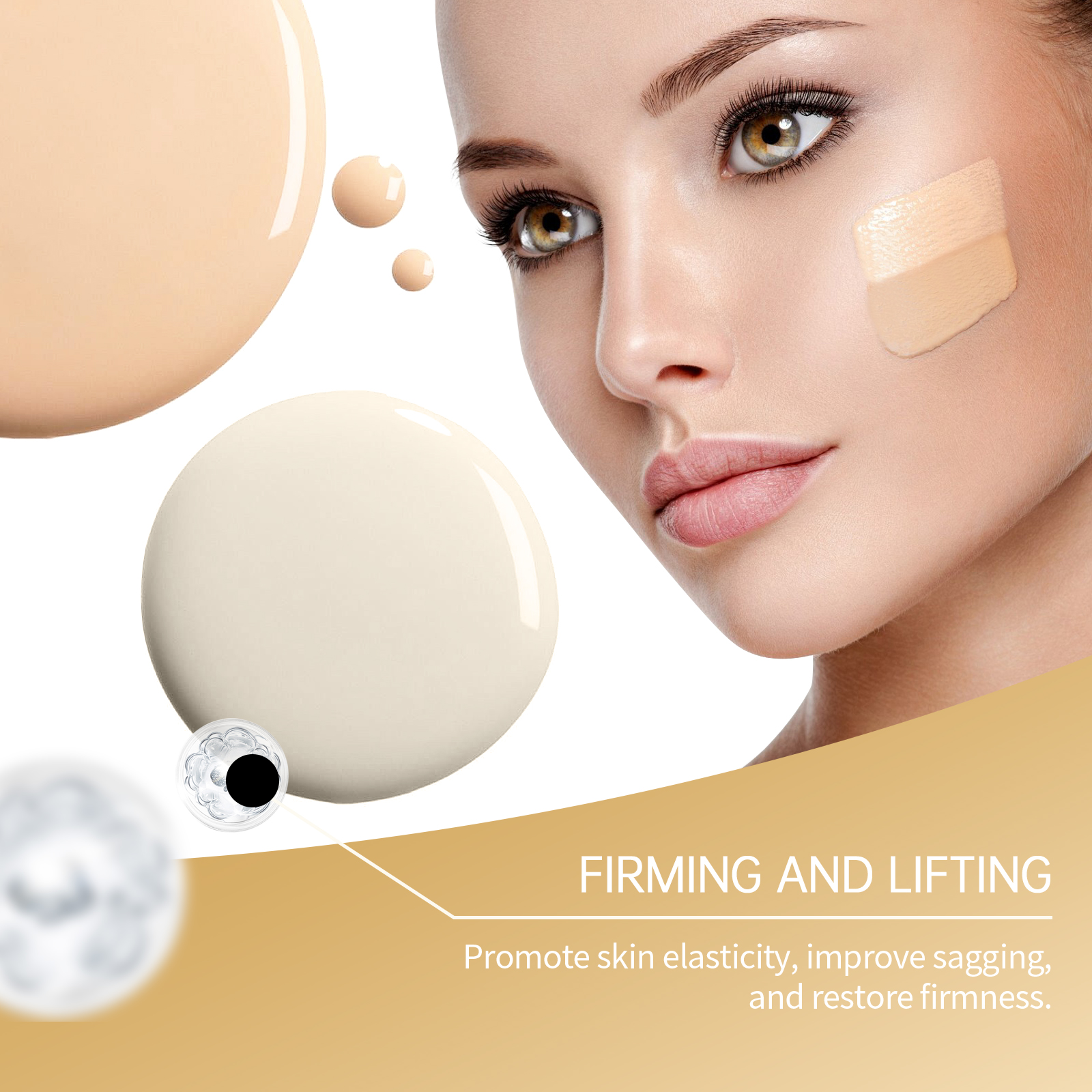 Dark Circle Concealer Cream Moisturizing Nourishing Light Revitalizing Eye Conceal Daily Cover Dark Circles