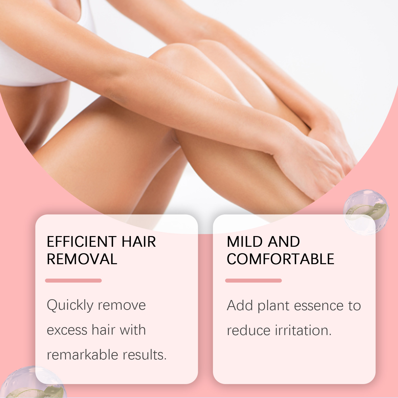 (Citrus Scent) Scented Hair Removal Wax Strips Series Gentle Moisturizing Refreshing Smooth Skin Body Depilatory Bars