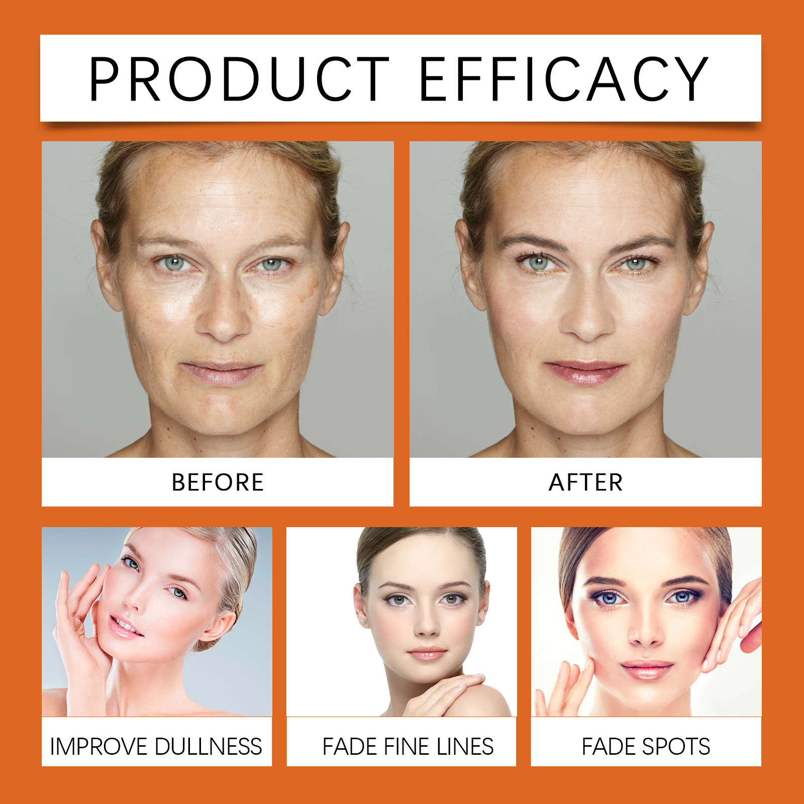 Vitamin C Facial Serum Moisturizing Hydrating Nourishing Brightening Smoothing Skin Essence Liquid