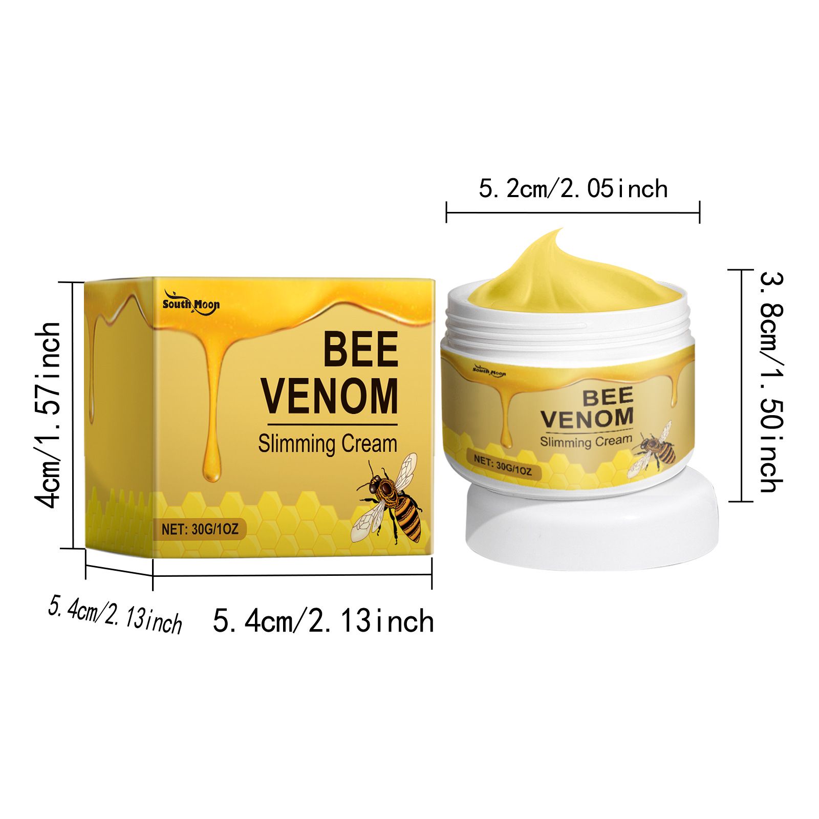Bee Venom Body Firming Cream Moisturizing For Smooth Skin And Daily Body Care