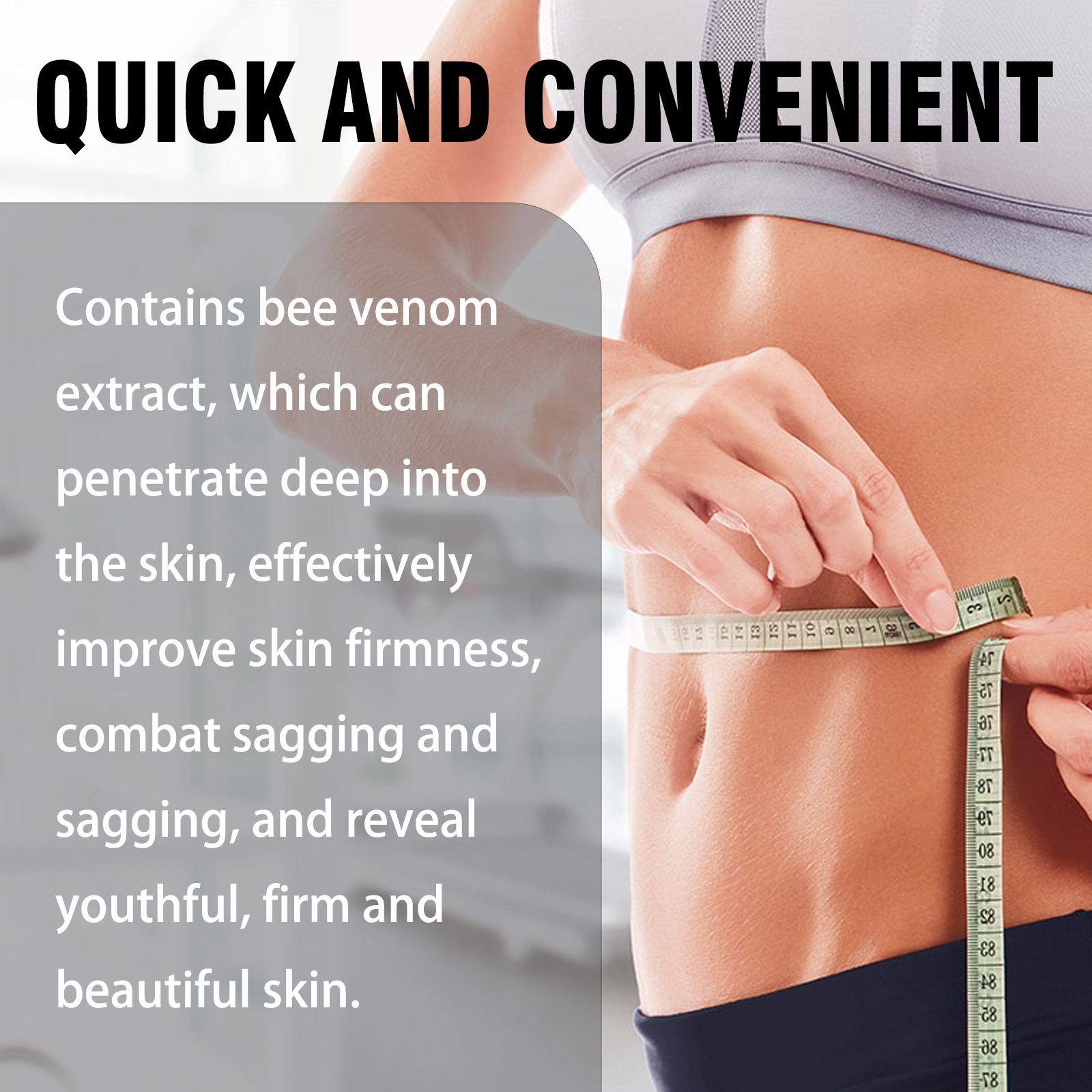 Bee Venom Body Firming Cream Moisturizing For Smooth Skin And Daily Body Care