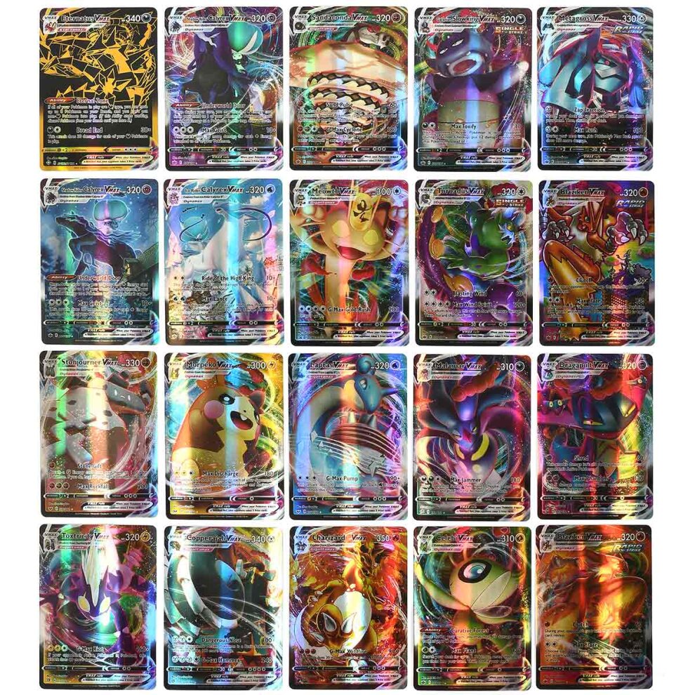 Pokemon Cards TCG GX 100Vmax - ULTR RARE! Bundle X 100