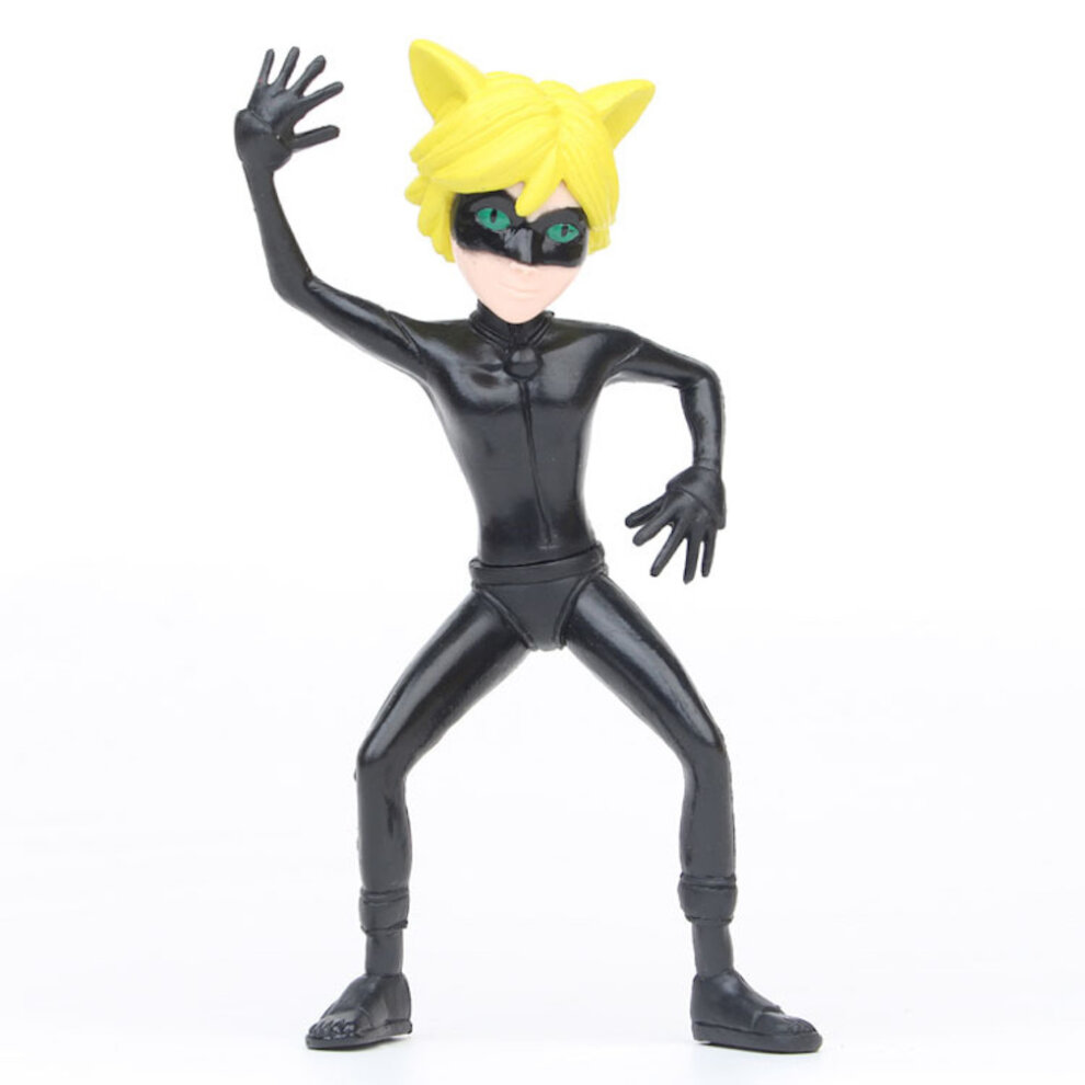 8pcs/lot Miraculous Ladybug Action Figure Toy Movable Model