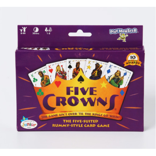 Enterprises Five Crowns-Family Party Card Game