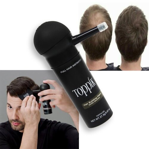 (Black) Toppik Hair Building Fibers and Spray Applicator 27.5g