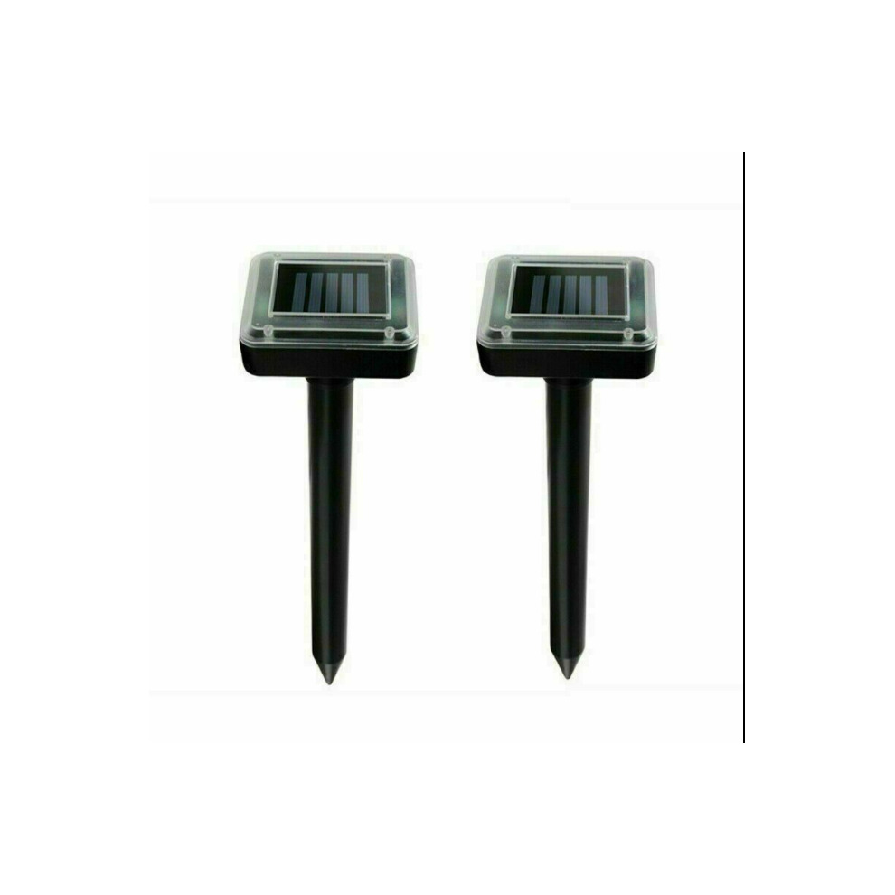 2X Solar Power Ultrasonic Pest Animal Repeller Pet Scarer Control