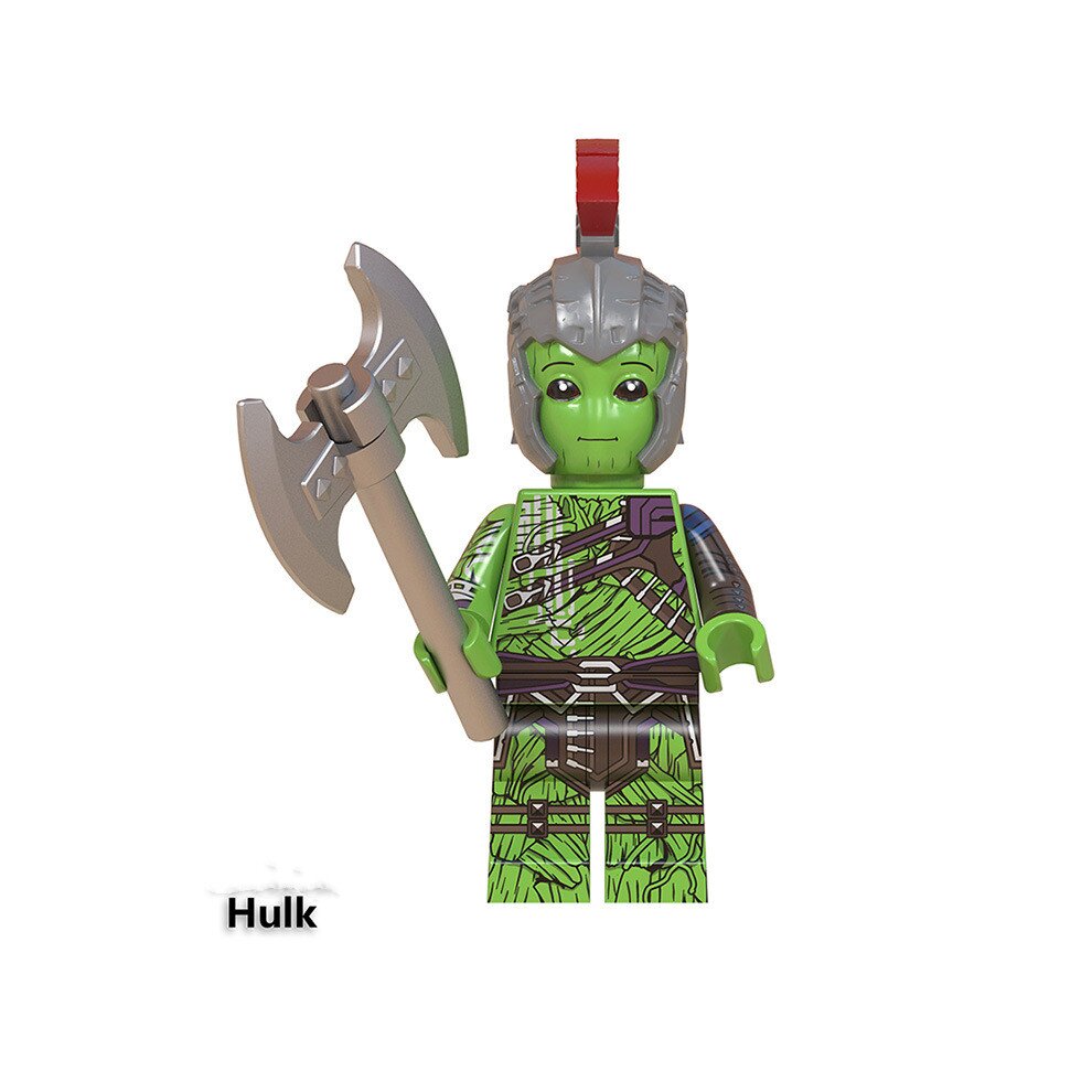 Minifigures Toy Set Marvel Superhero Series Assembled Building Blocks Kit 8PCS Pack Includes Groot Deadpool Batman Hulk Action Figures Bricks Fit Lego Ideal for Christmas Stocking Collection and Display Toy for Kids Adult