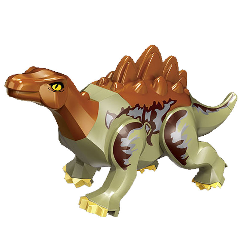 Jurassic World Mini Dinosaur Action Figure Realistic Sculpting Building Blocks Educational Dinosaur Party Toys Fit Lego Decoration Great Collectible Kids Gift