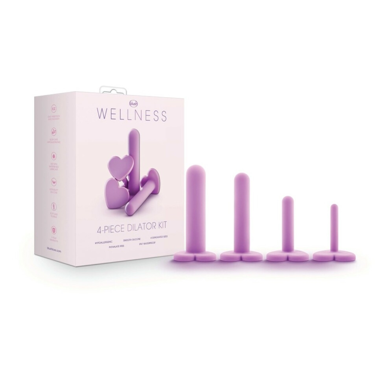 Wellness Dilator Kit Sex Toy Love Adult Products for Stretching the Vaginal Anal Opening and Depth Gift for Couples Pleasure
