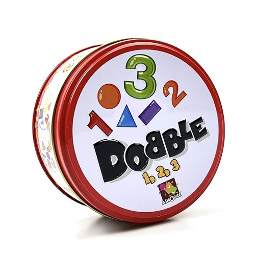 (Spot it NUMBERS) Spot it Card Game Dobble Family Friend Party Game Board Games Fun 5 Games In 1 Boxed Kids Toy Gifts