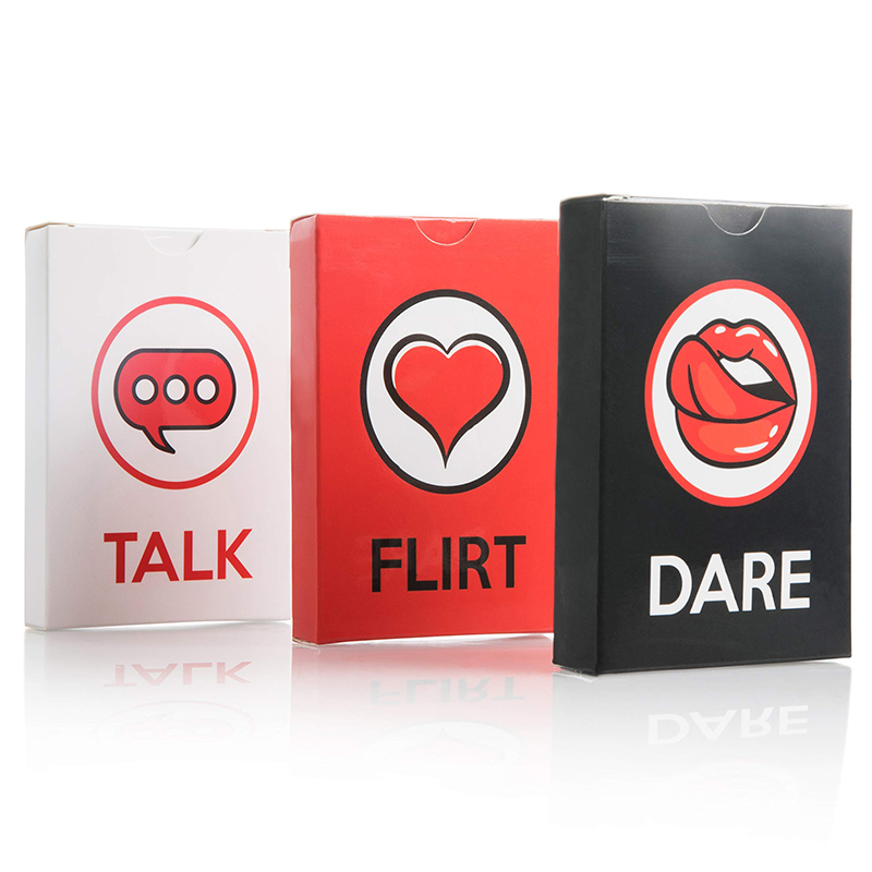 Fun and Romantic Game for Couples Date Night Box Set with Conversation Starters Talk Flirt or Dare
