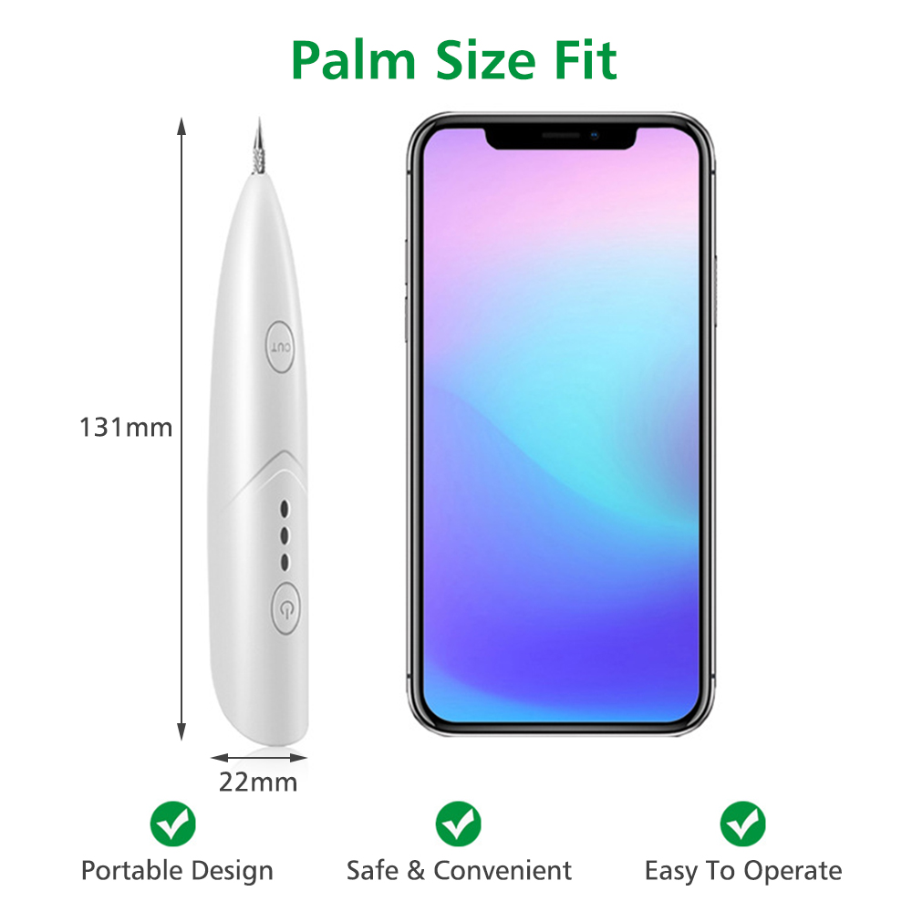 Laser Tattoo Freckle Remover Mole Skin Tag Removal Machine Dark Spot Remover Tool Face Care Skin Beauty Mini Laser Plasma Pen Portable.