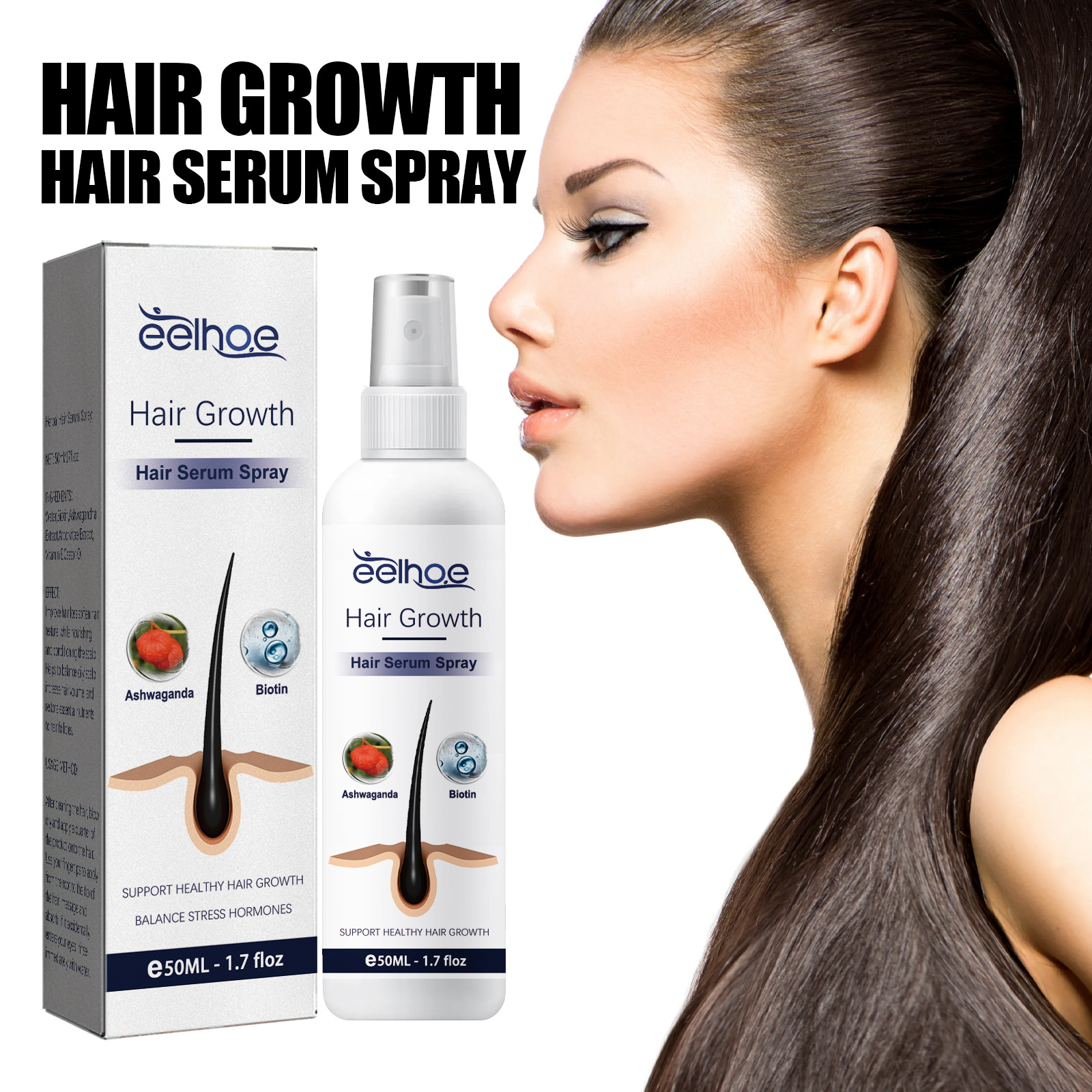 Herbal Hair Care Essential Oil Root Care Essential Serum Hair Strengthen Anti Hair Loss Dense Hair