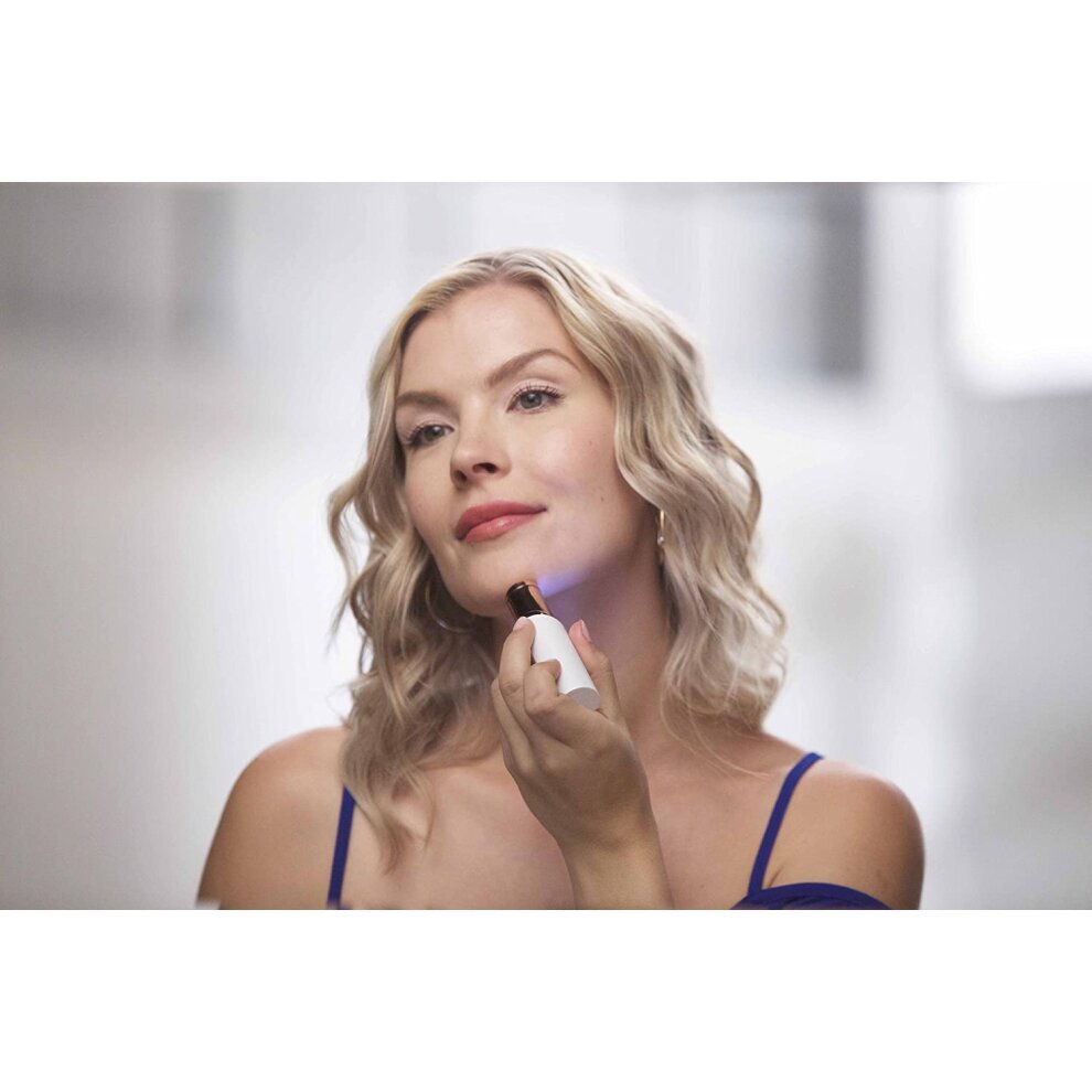 (USB Rechargeable White) Finishing Touch Flawless Facial Hair Remover for Women Hair Removal Device Discreet Pain-Free Epilator Face Painless Lady Shavers for Lip Mustache Chin
