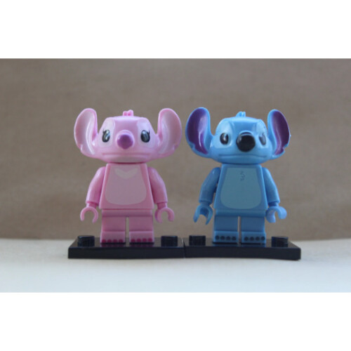 Stitch and Angie Cartoon Disney Toy Story Mini Figures Fit Lego