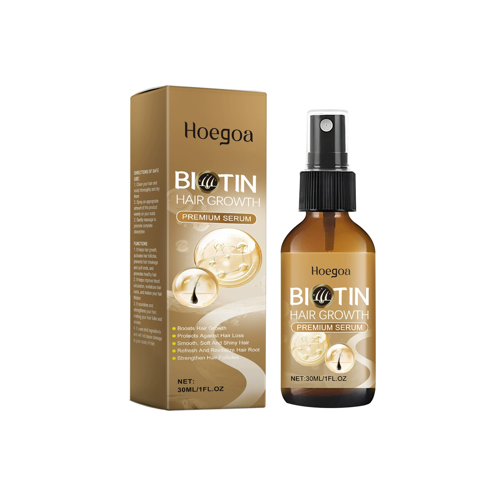 Rosemary Spray for Hair Nourishing Scalp Treatment Strengthen Hair Loss Care