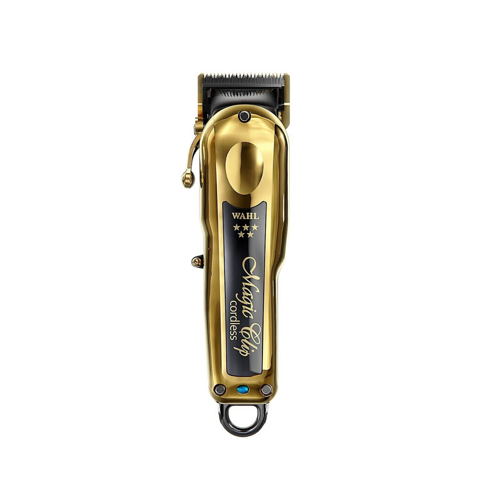 Gold Cordless Magic Clip Electric Shavers Hair Clippers for Men