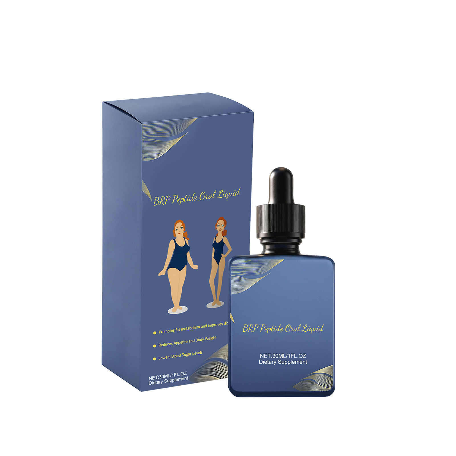 Body Care Drops | Gentle Formula for Body Contouring & Skin Elasticity | Daily Liquid Supplement for Toned Appearance & Energy Support | Lightweight Texture