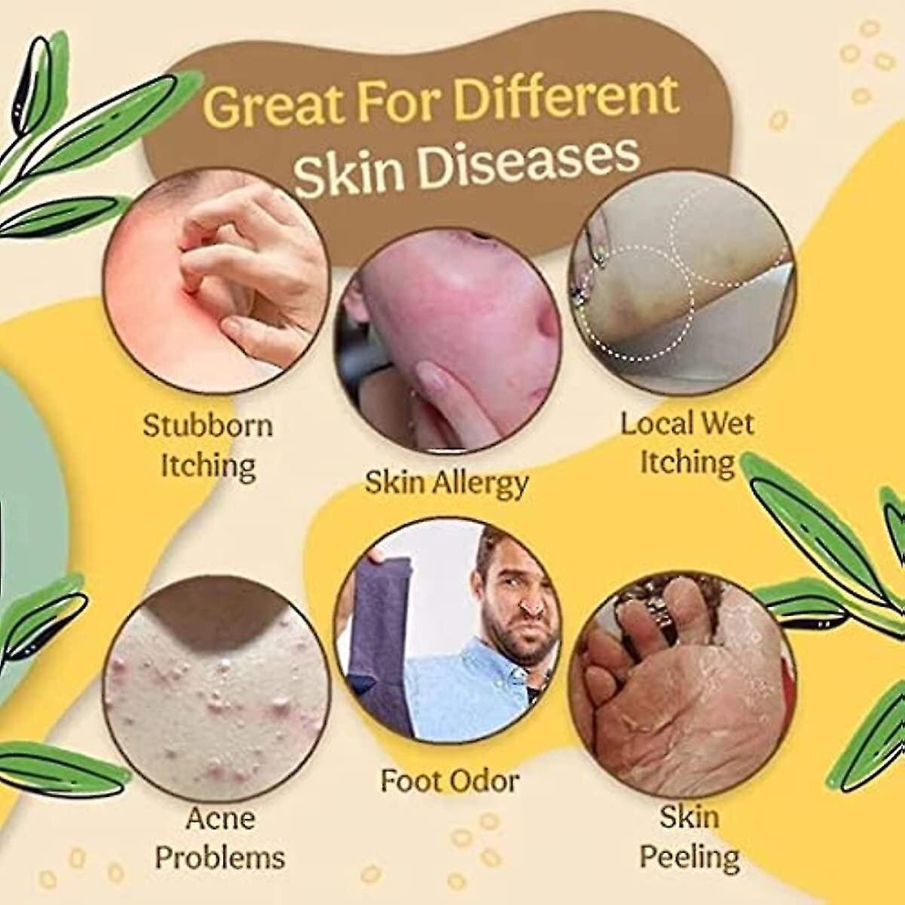 (1 PC) Natural Chinese Herbal Cream Organic Eczema Herbal Healing Cream Face Cream Body Cream Anti-itch Cream Ointment External Use