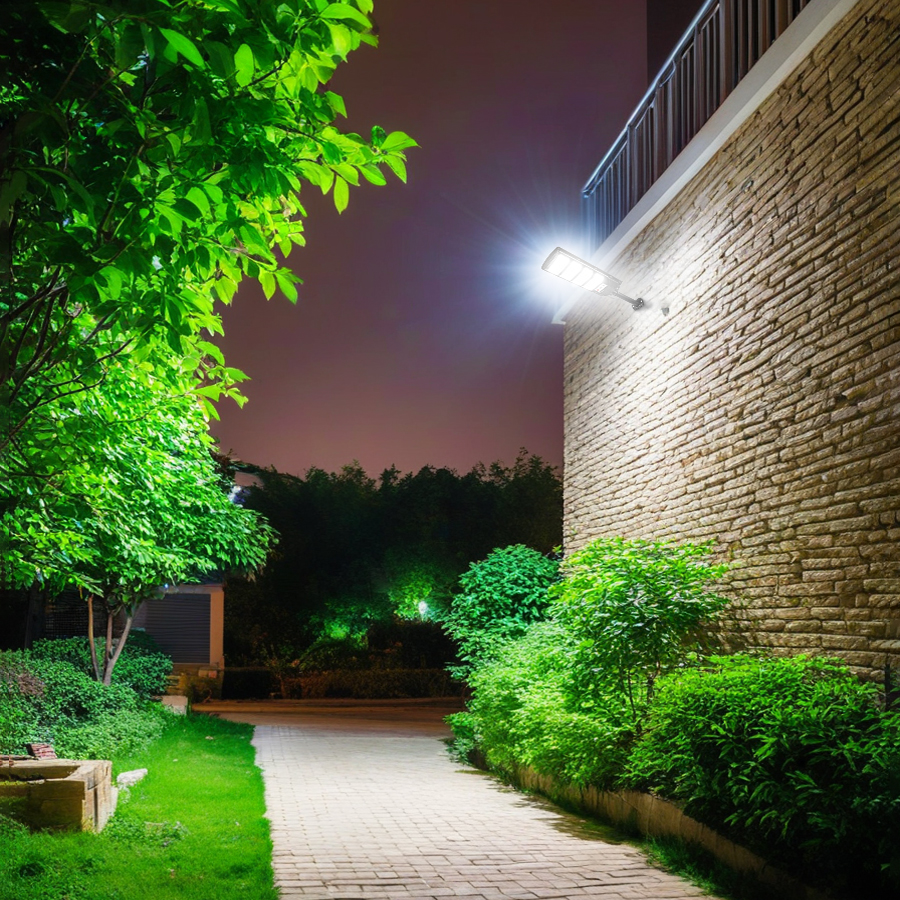 (2000W) Supr Powerful Solar Led Light Outdoor 5000W/3000W/2000W Wall Solar Lamp Motion Sensor Sunlight Garden Light