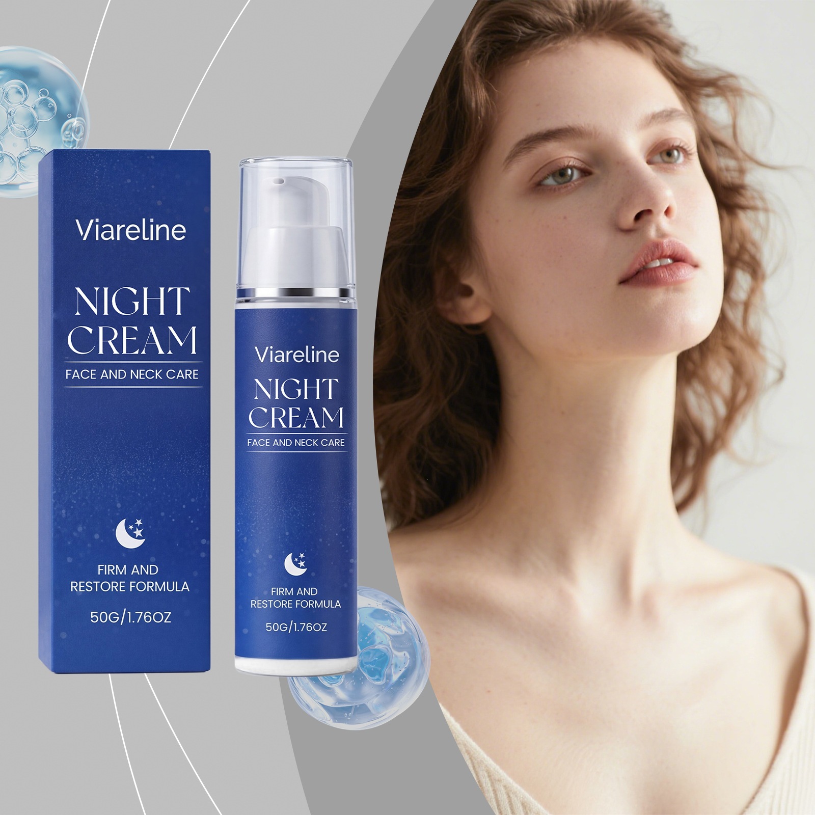 Moisturizing Night Cream For Gentle Hydration Softening And Daily Facial Nourishment