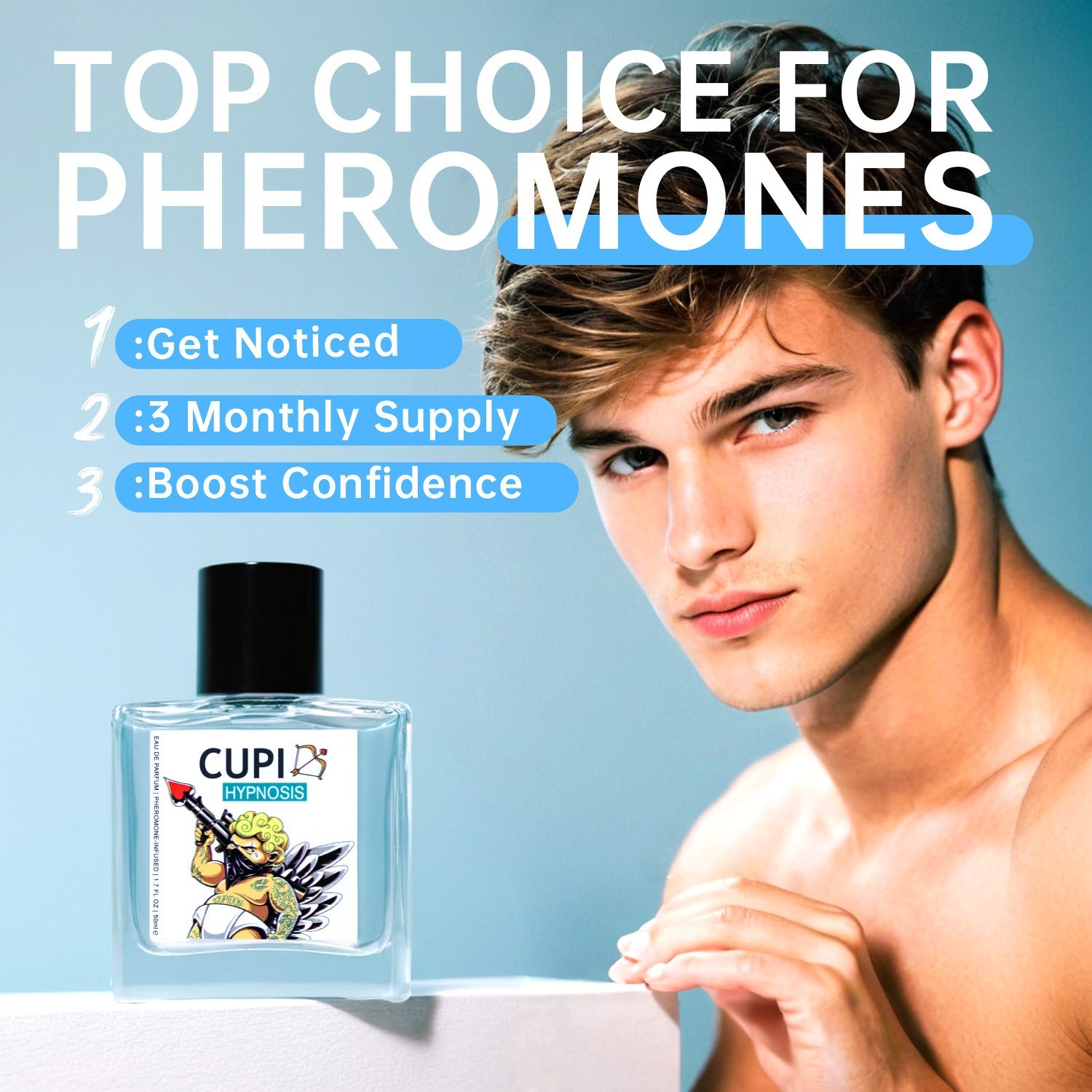 Perfume 50ml Elegant Comfortable Long Lasting Portable Fragrance for Daily Home Use Clear 50ml