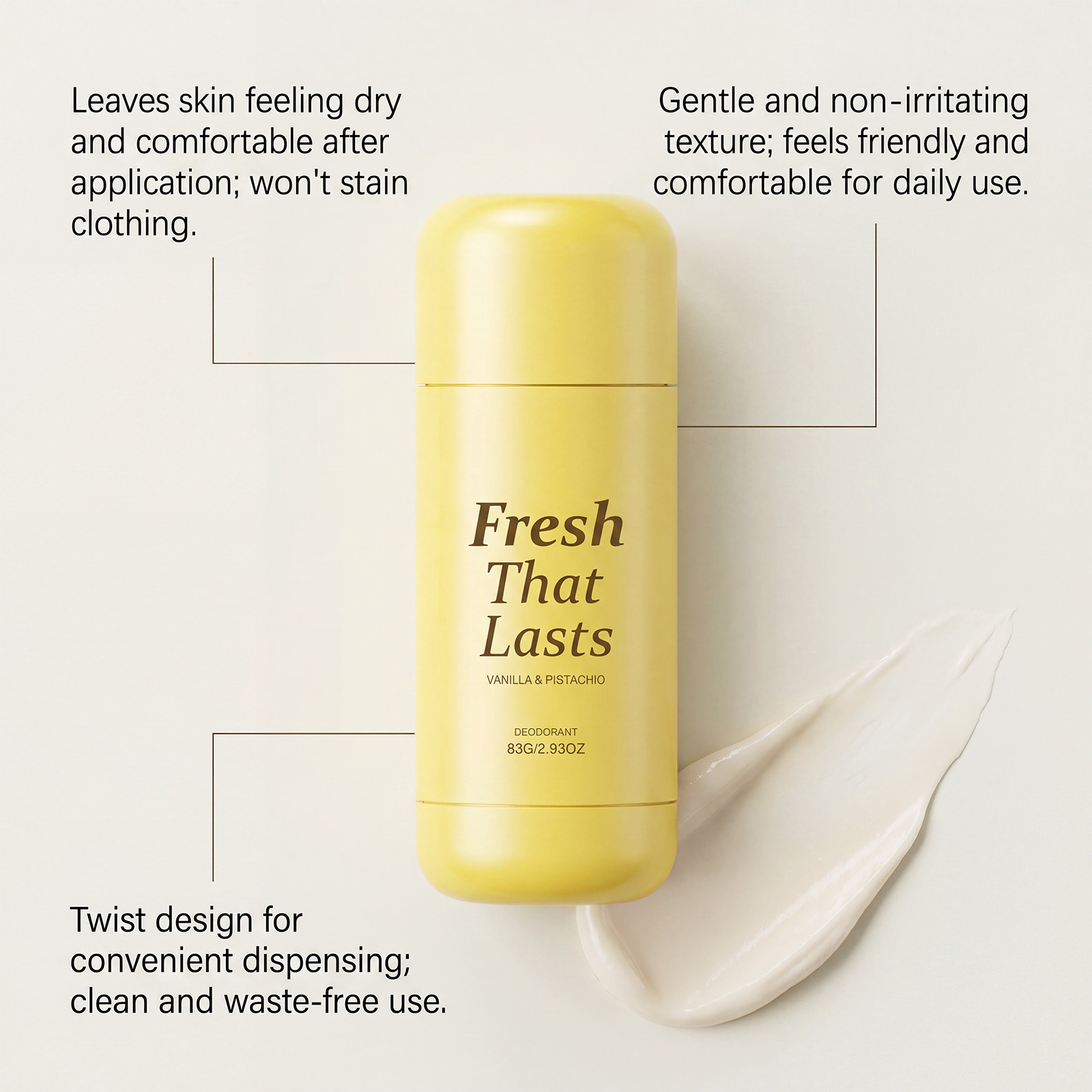Moisturizing Fragranced Body Balm Clean For Men Women Summer Body Skin Refreshing Comfortable Portable Body Care Kit