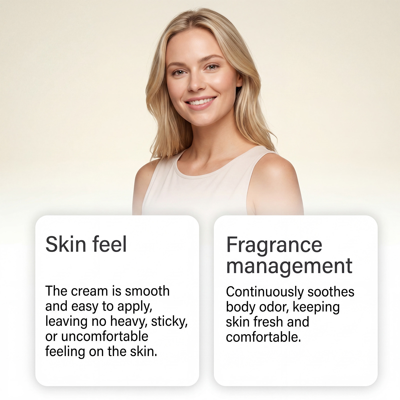 Moisturizing Fragranced Body Balm Clean For Men Women Summer Body Skin Refreshing Comfortable Portable Body Care Kit