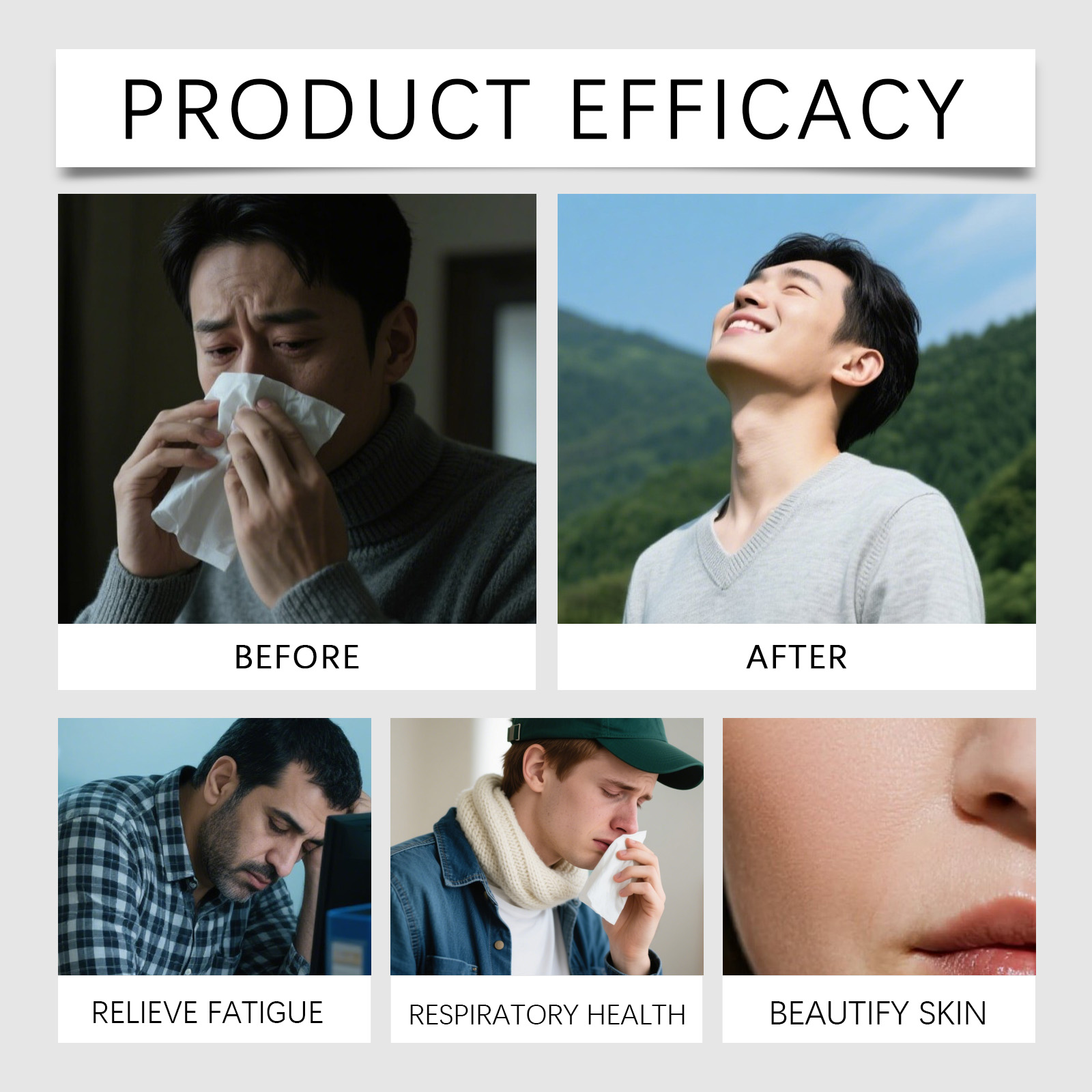 Calm Mind Gentle Care Powder Oral Daily Mood Balance Supplement Boost Body Energy Vitality And Focus Condition