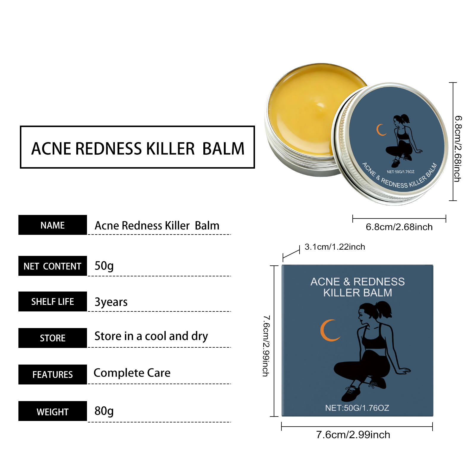 Facial Moisturizing Ointment Mild Hydrating Clear Smooth Light Delicate Refreshing Gentle Care Face Skin Cream