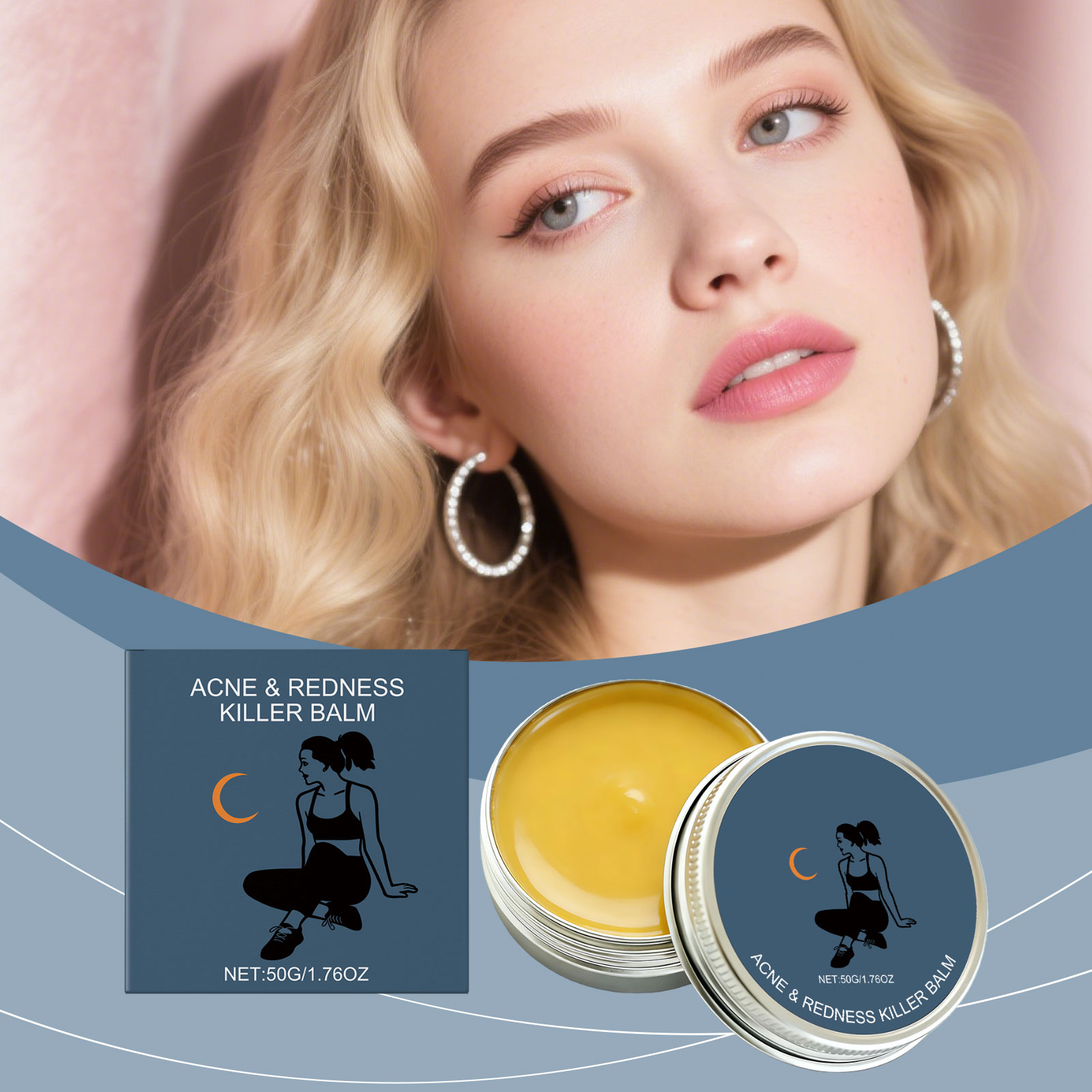 Facial Moisturizing Ointment Mild Hydrating Clear Smooth Light Delicate Refreshing Gentle Care Face Skin Cream