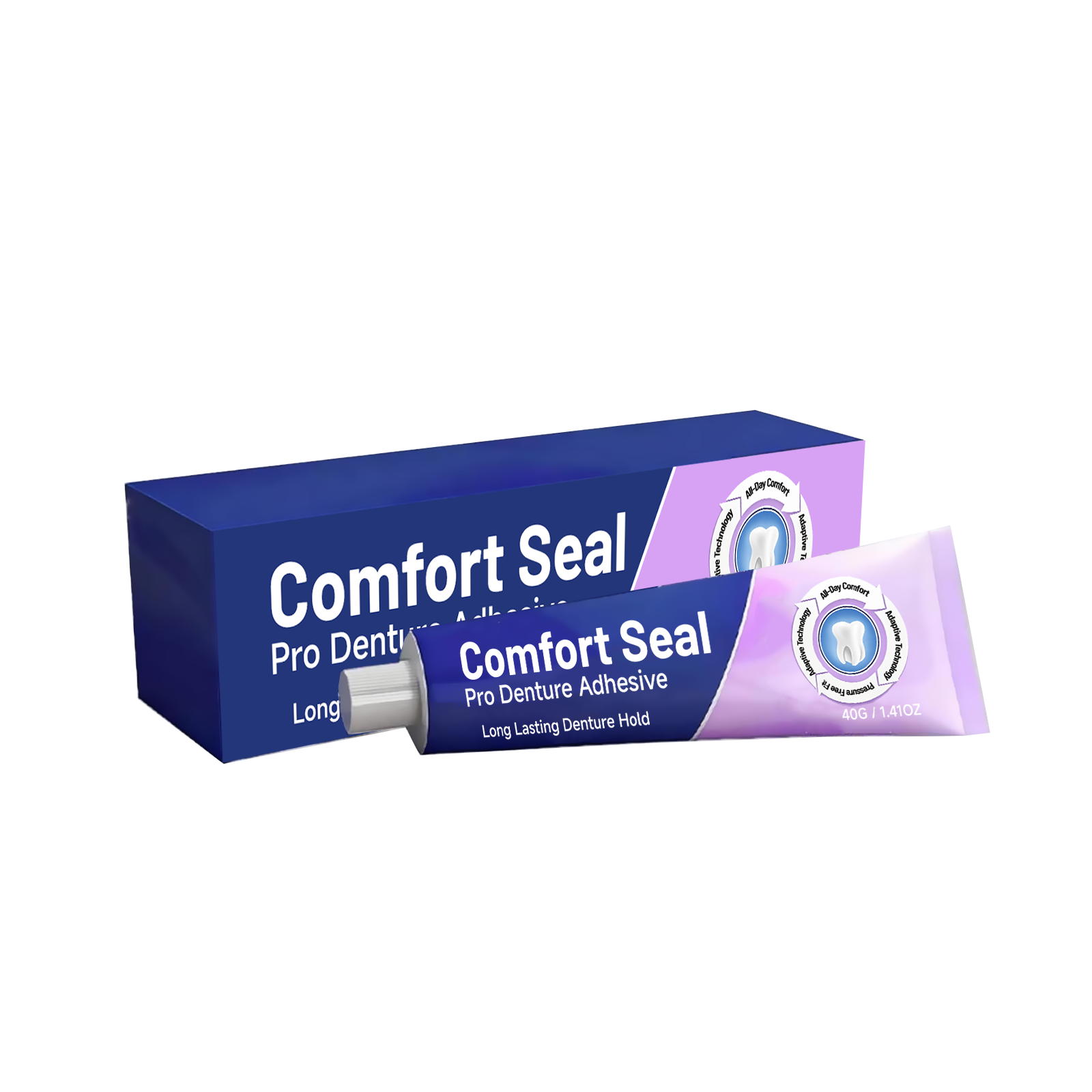 Denture Adhesive Easy Operation Natural Fit High Comfort Nice Appearance Mild Texture Fix Artificial Teeth Oral Daily Use Care Product