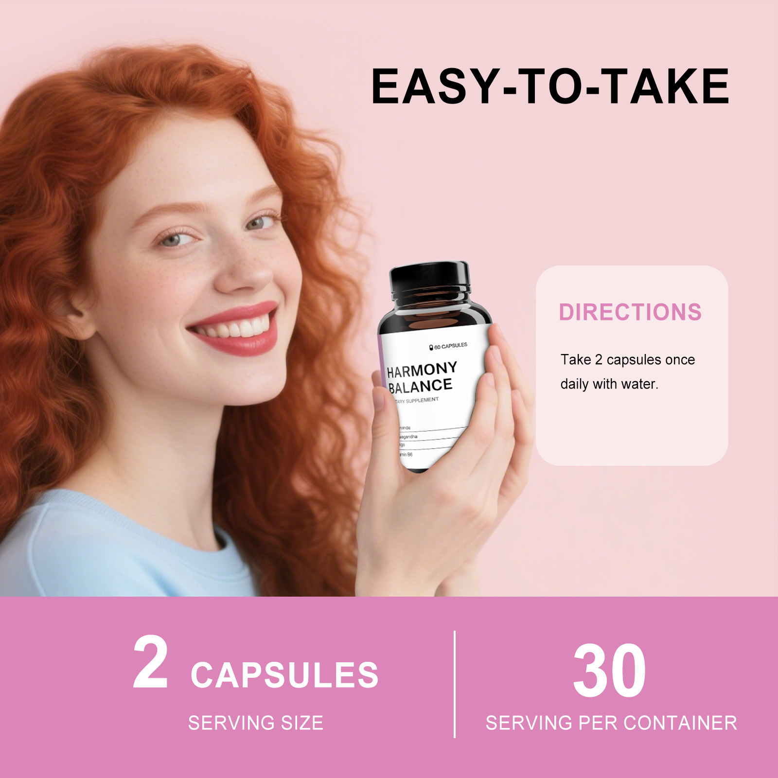 Women Balance Renew Nutrition Capsules Special Care Oral Dietary Supplement Cycle Nourish Physical Condition Regulate Nutrient Supply